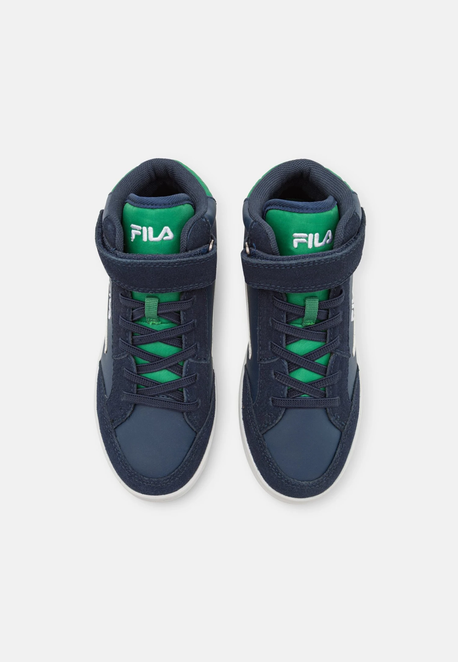 Fila Crew Mid Kids Unisex - Zapatillas Altas - Navy/Verdant Green - Imagen 4
