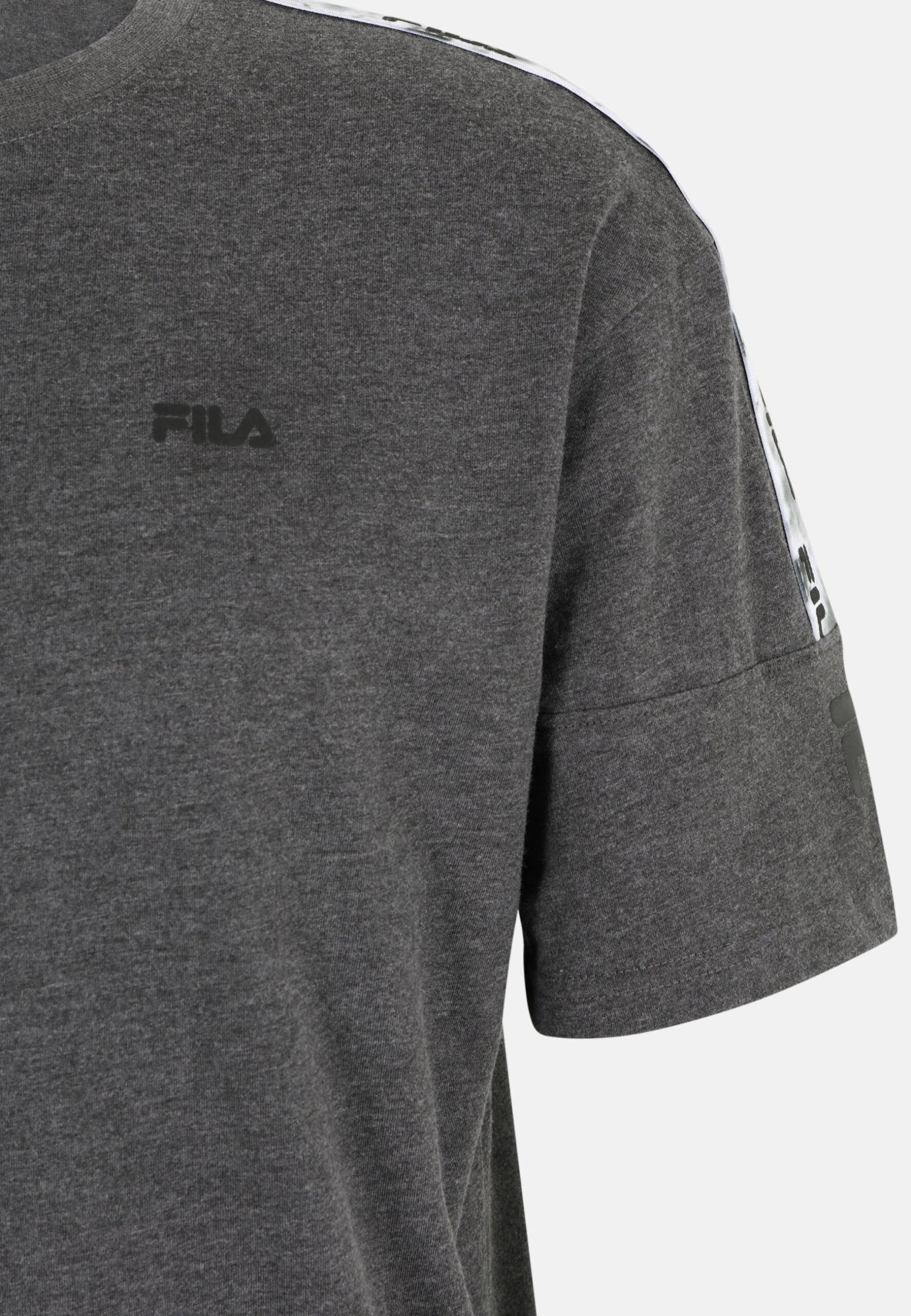 Fila Brittnau - Camiseta Estampada - Dark Grey Melange - Imagen 5