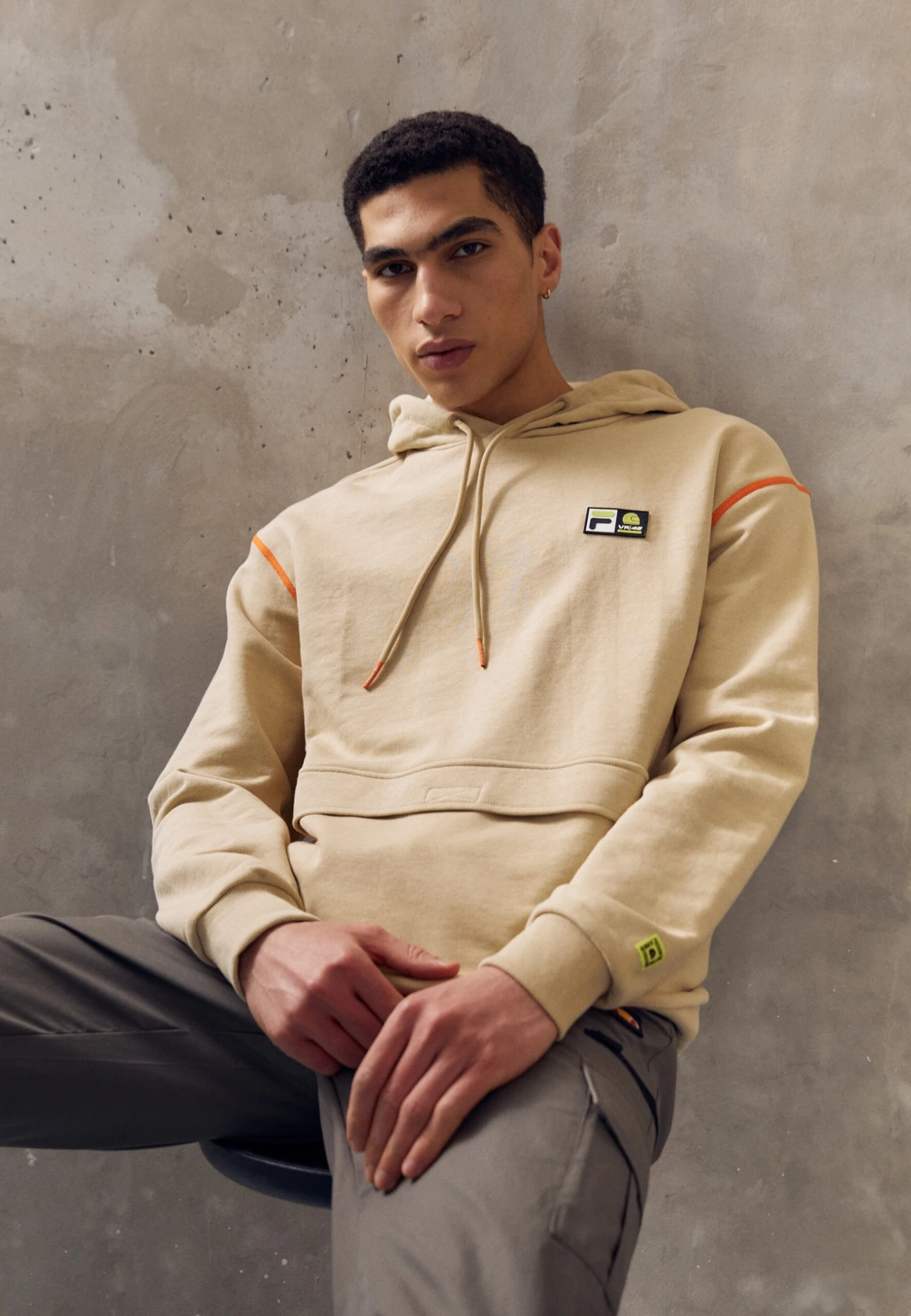 Fila Hoody Unisex - Jersey Con Capucha - Fields Of Rye