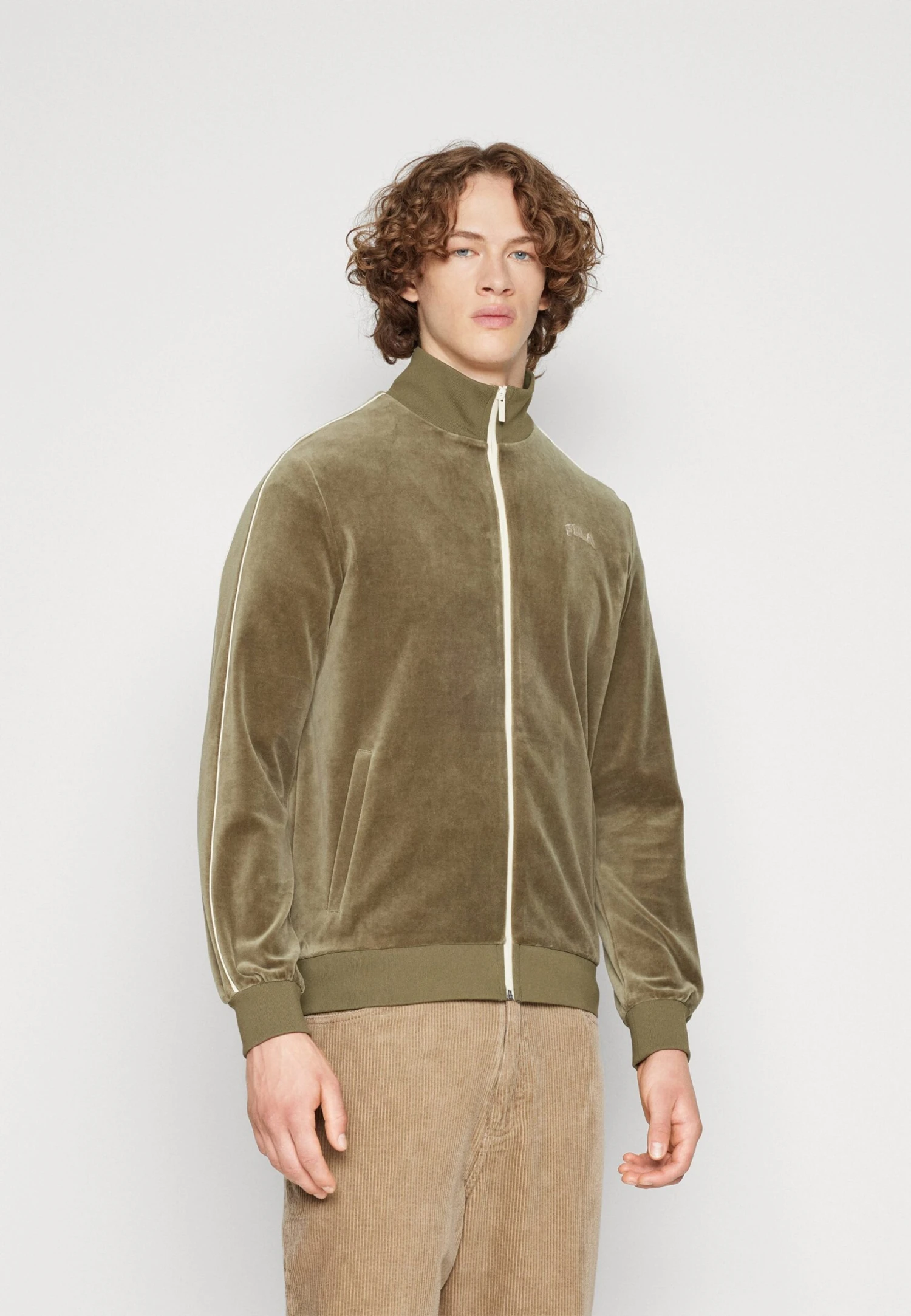 Fila Tegal Velvet - Chaqueta De Entrenamiento - Olive Night - Imagen 3