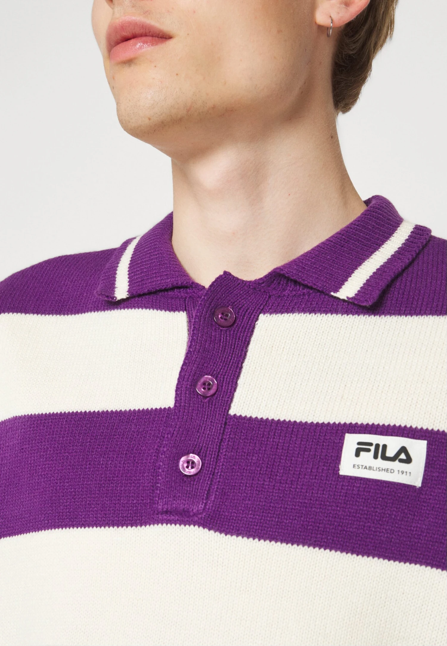 Fila Turpan- Jersey De Punto - Purple - Imagen 8