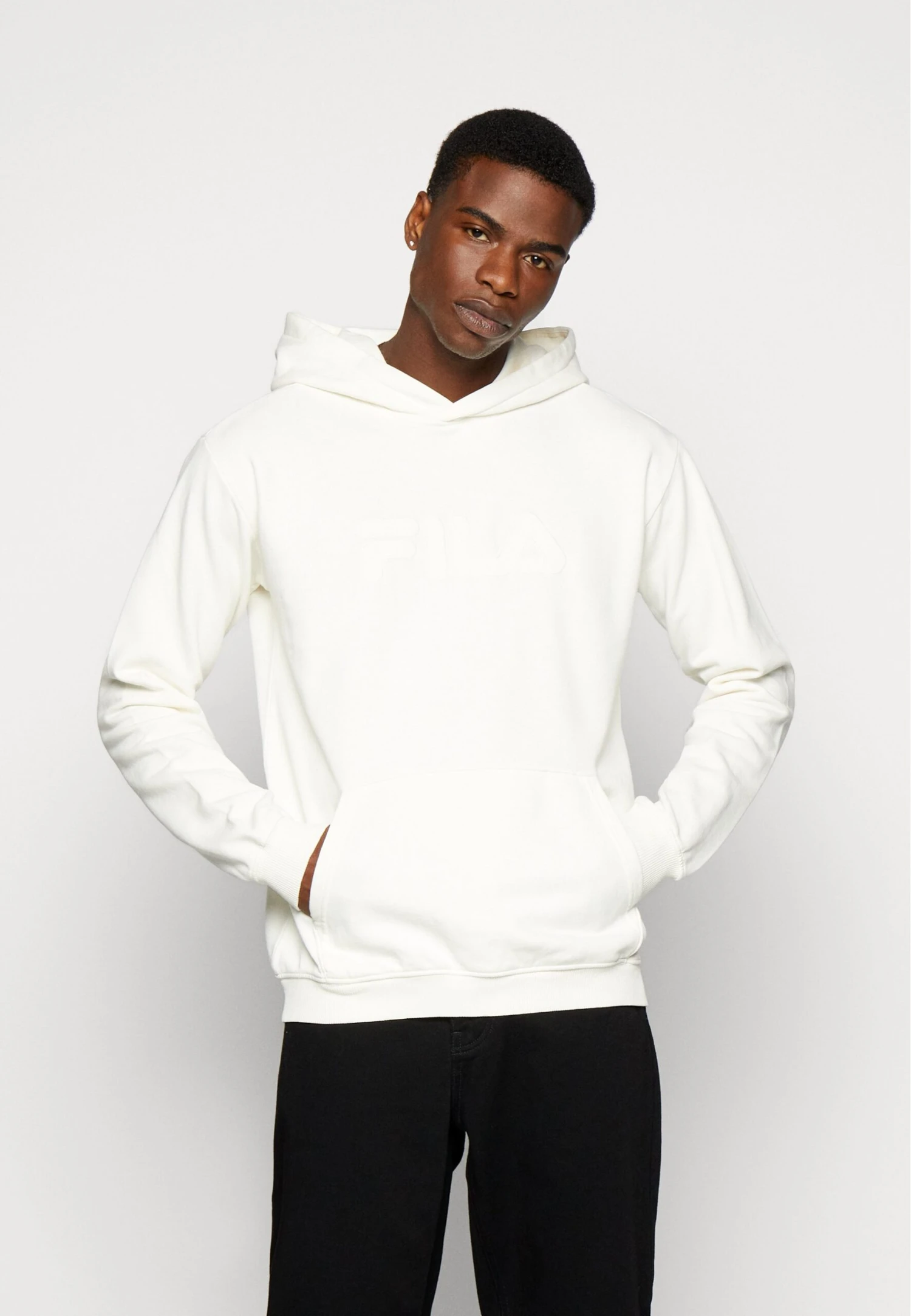 Fila Bischkek Hoody - Jersey Con Capucha - Ecru - Imagen 4