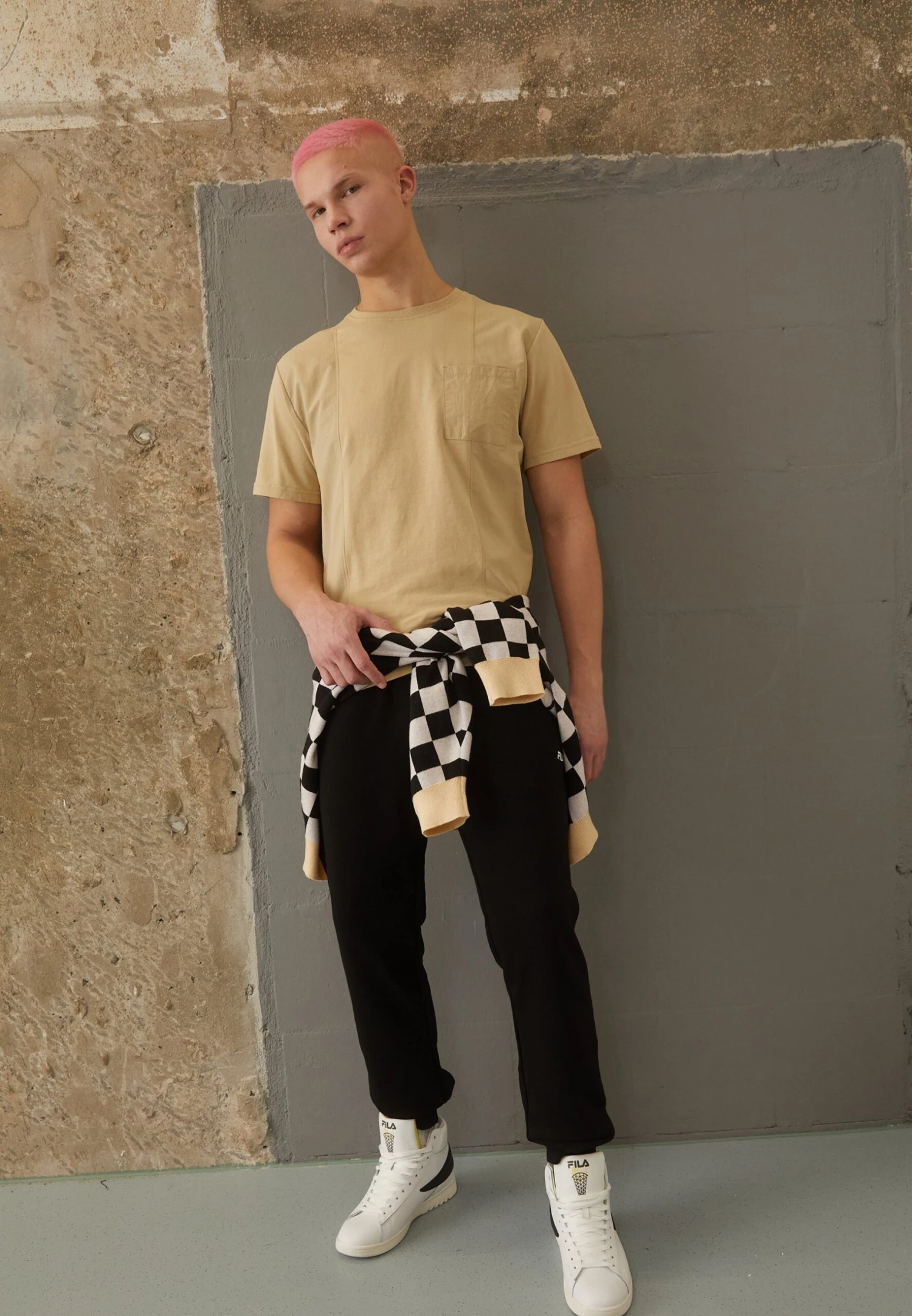 Fila Teupitz Tee - Camiseta Básica - Fields Of Rye - Imagen 2