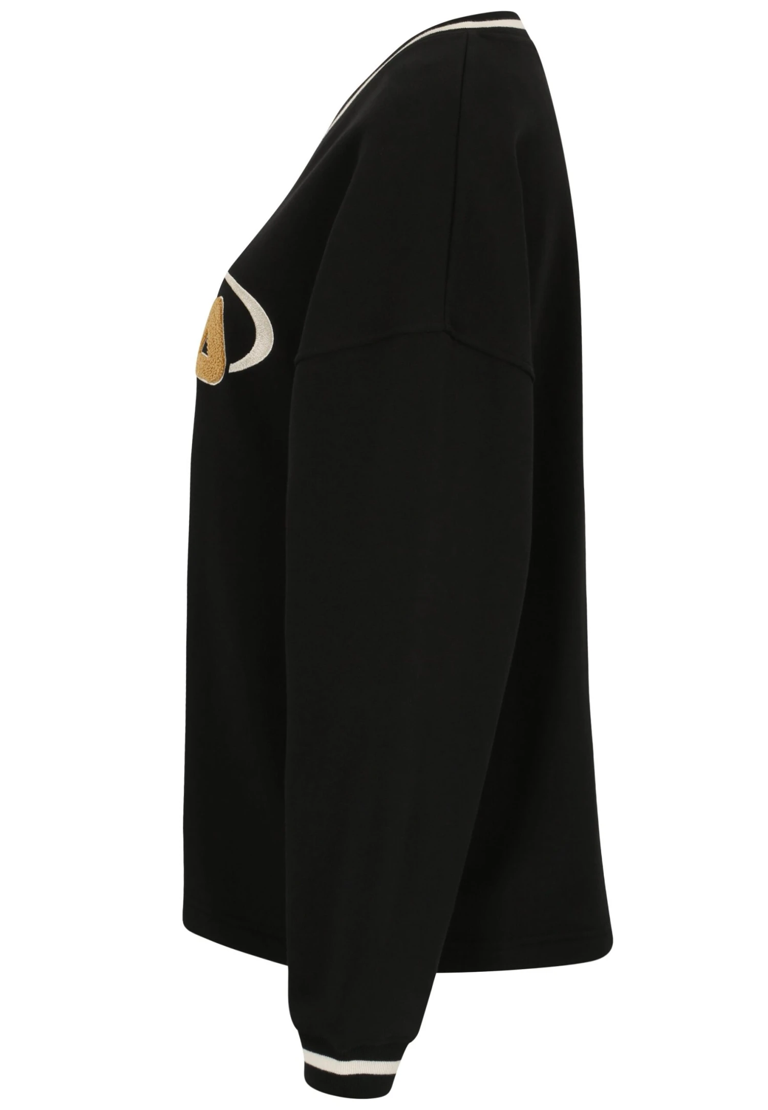 Fila Helen Loose Fit V-Neck- Sudadera - Black - Imagen 3