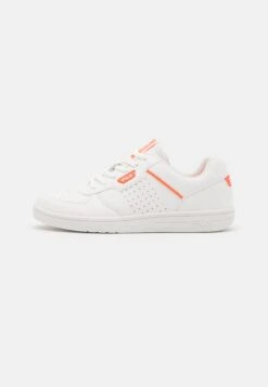 Fila C. Court Unisex - Zapatillas - White/Fiery Coral