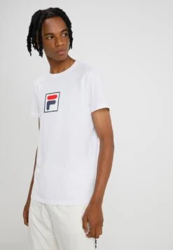 Fila Evan Tee- Camiseta Estampada - Bright White