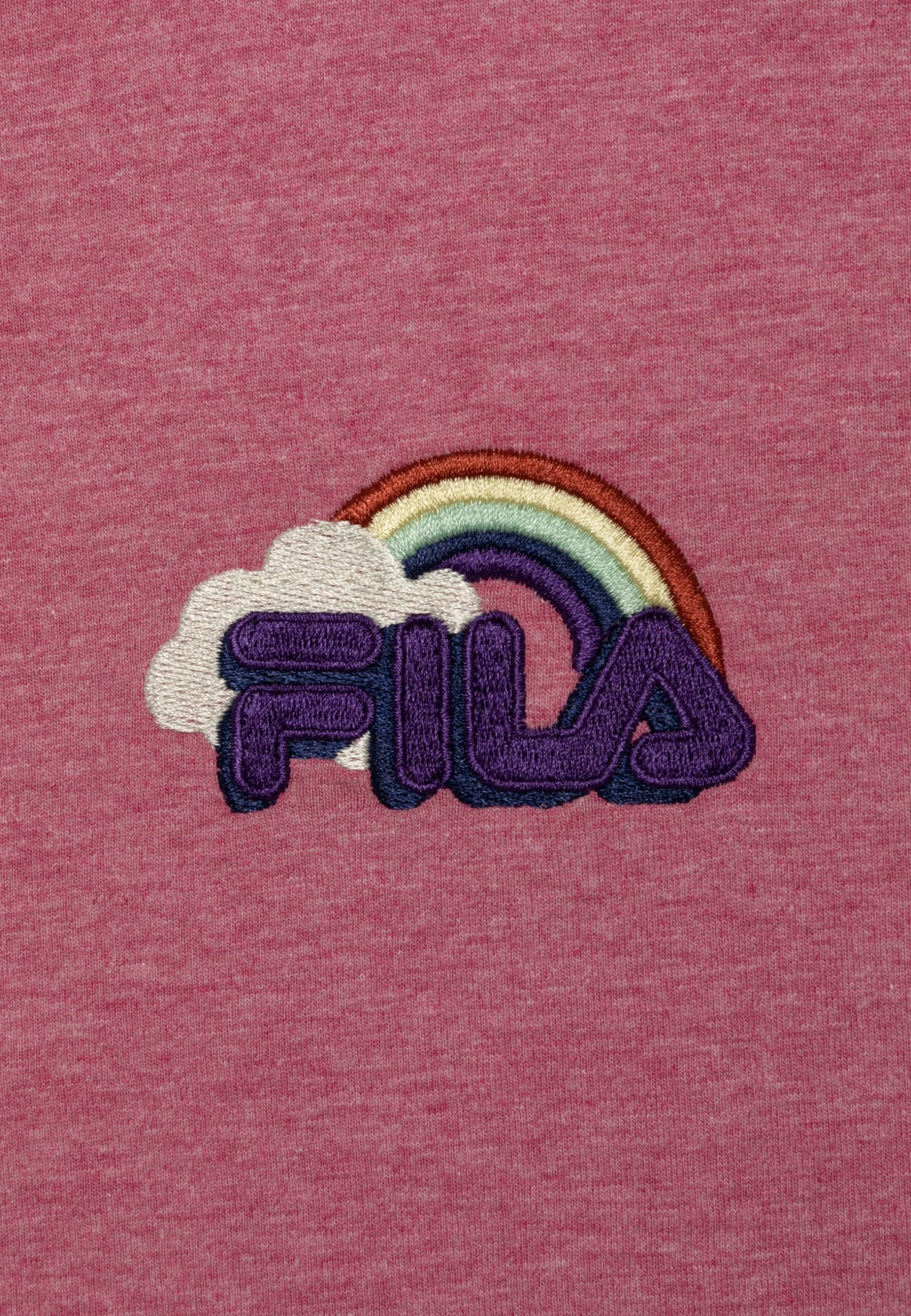 Fila Cosa Oversized Tee Unisex - Camiseta Estampada - Purple Orchid Melange - Imagen 3
