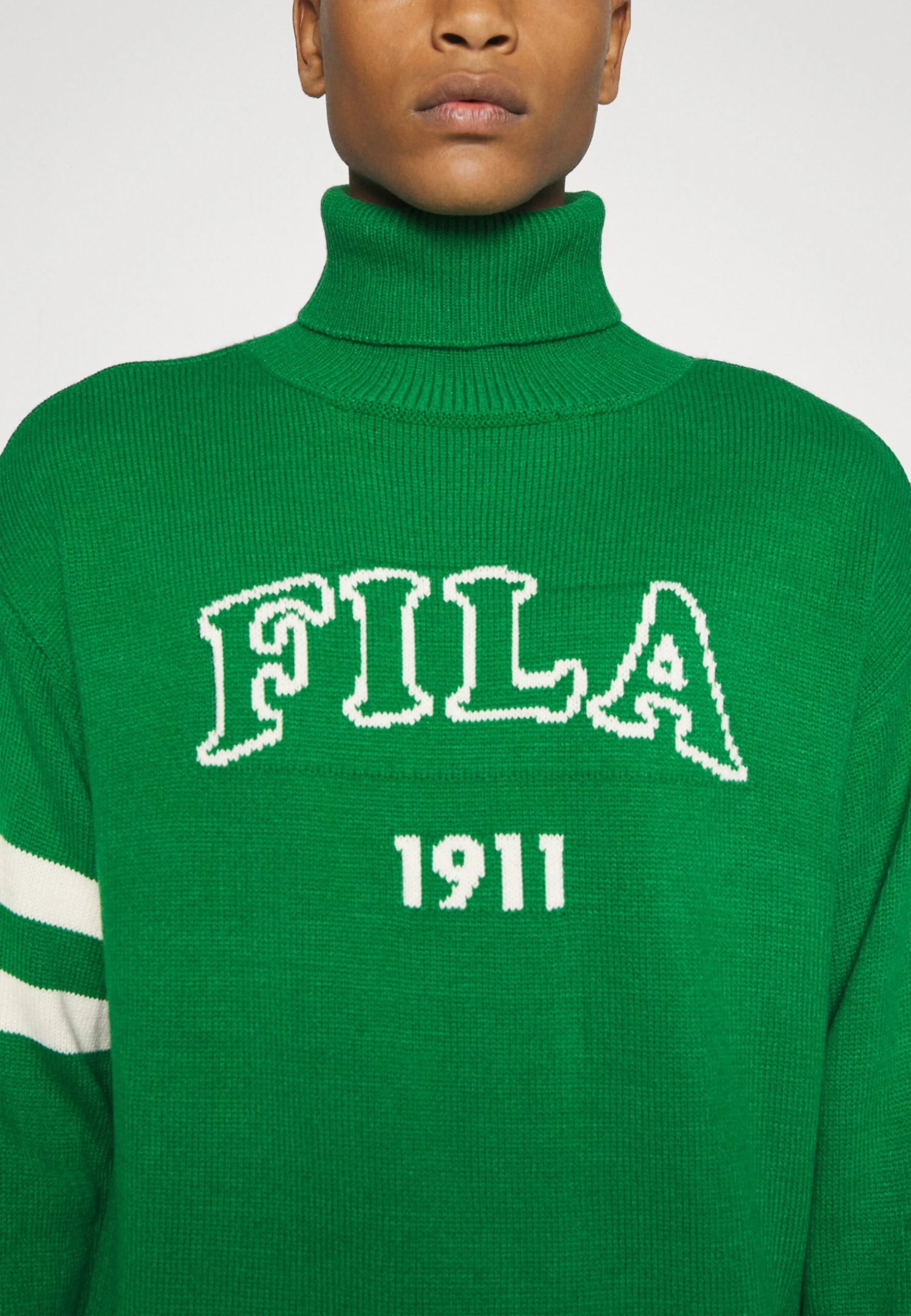 Fila Tirupati Turtle Neck- Jersey De Punto - Verdant Green - Imagen 7