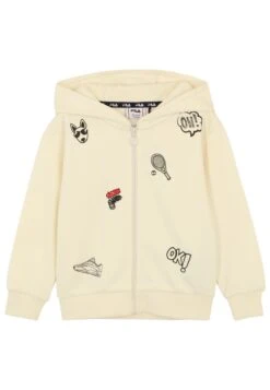 Fila Apparel Bakersield Hooded- Sudadera Con Cremallera - Egret