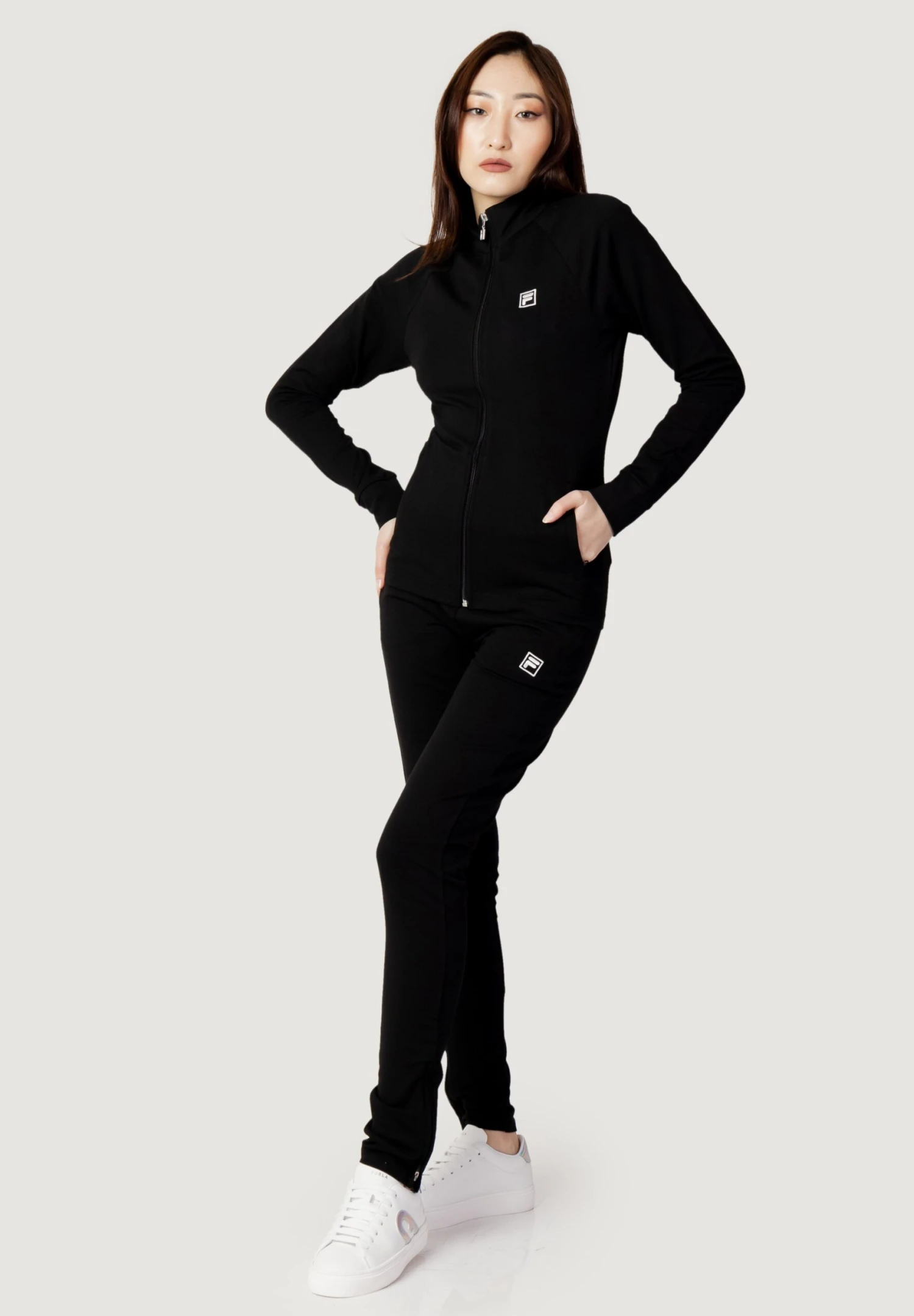 Fila Benidorm Faw0414 - Sudadera Con Cremallera - Black - Imagen 2