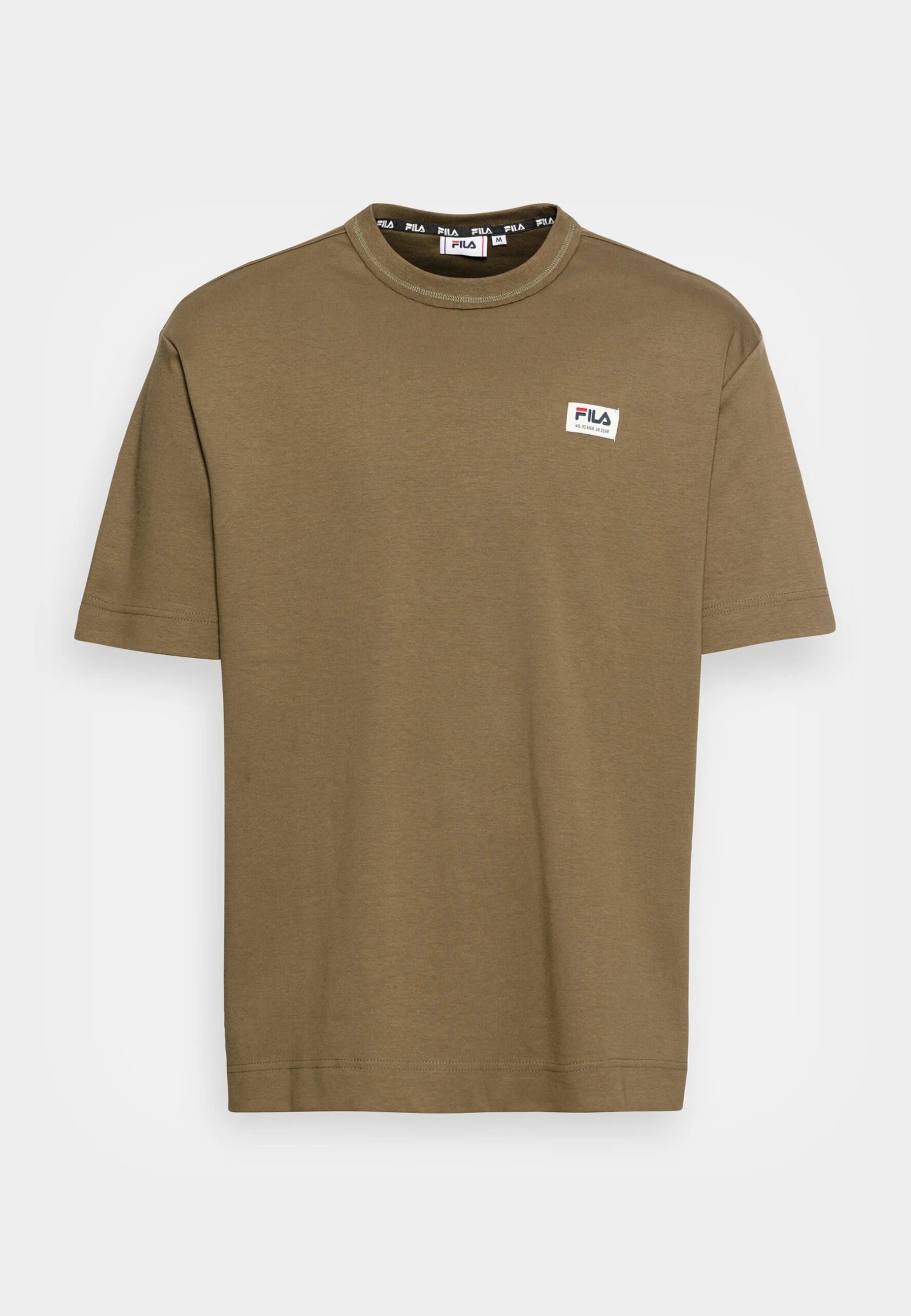 Fila Taipas Oversized Tee - Camiseta Estampada - Burnt Olive - Imagen 4