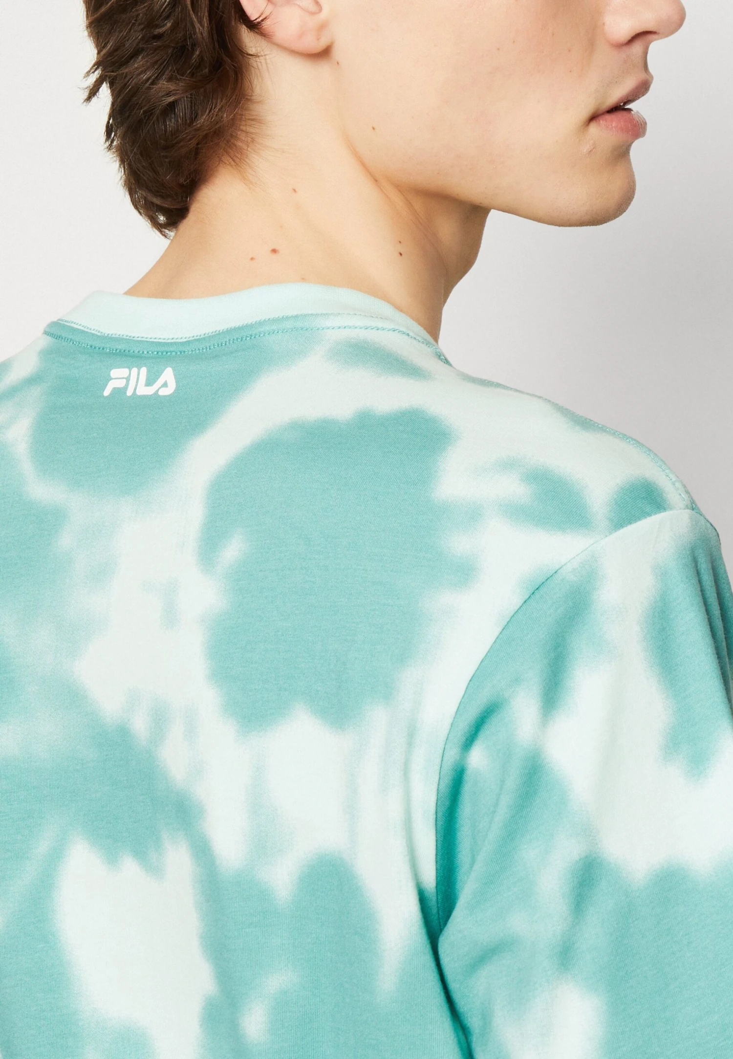 Fila Barver Tee Unisex - Camiseta Estampada - Beryl Green - Imagen 6