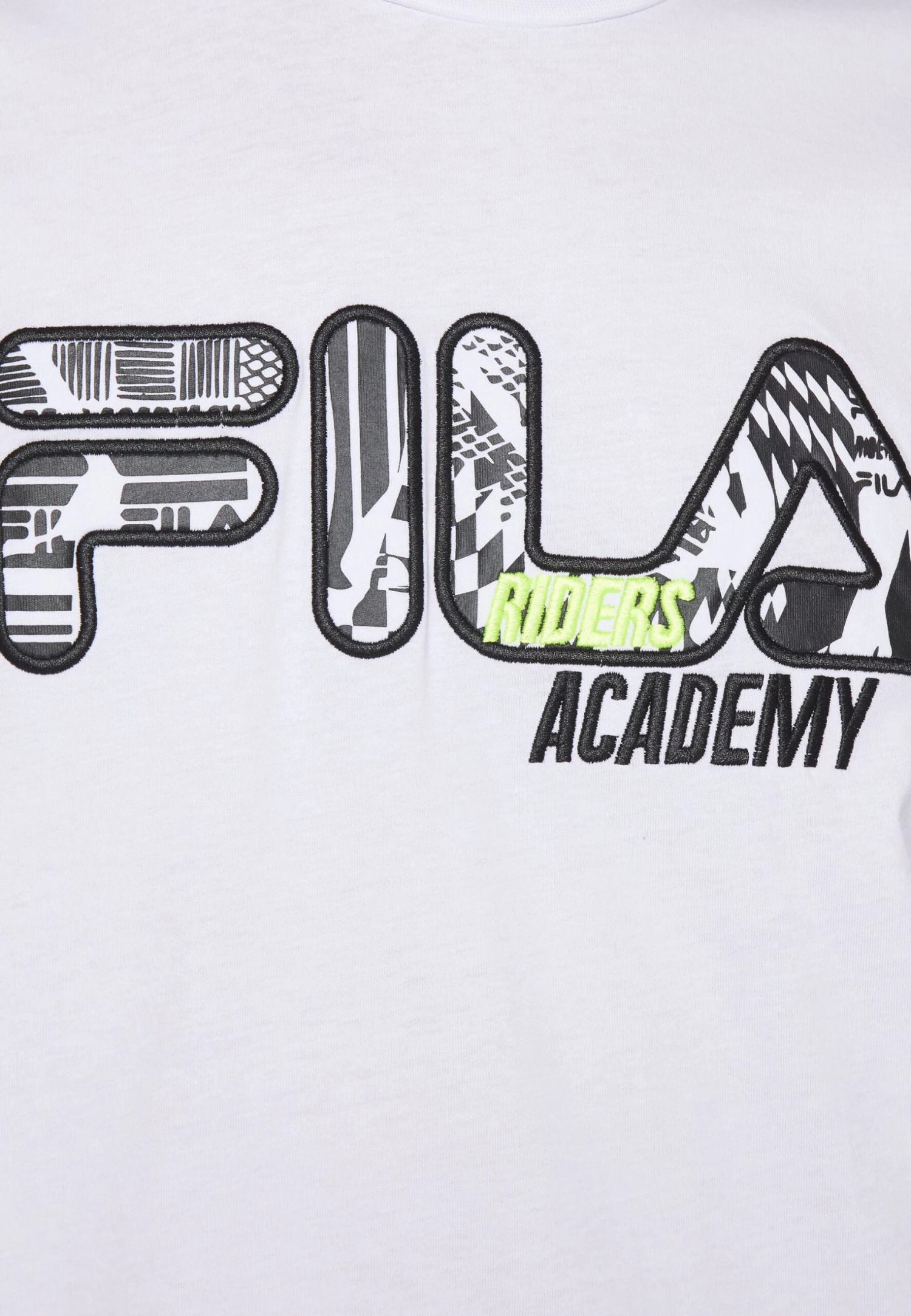 Fila Vr46 Oversized Tee - Camiseta Estampada - Bright White - Imagen 8