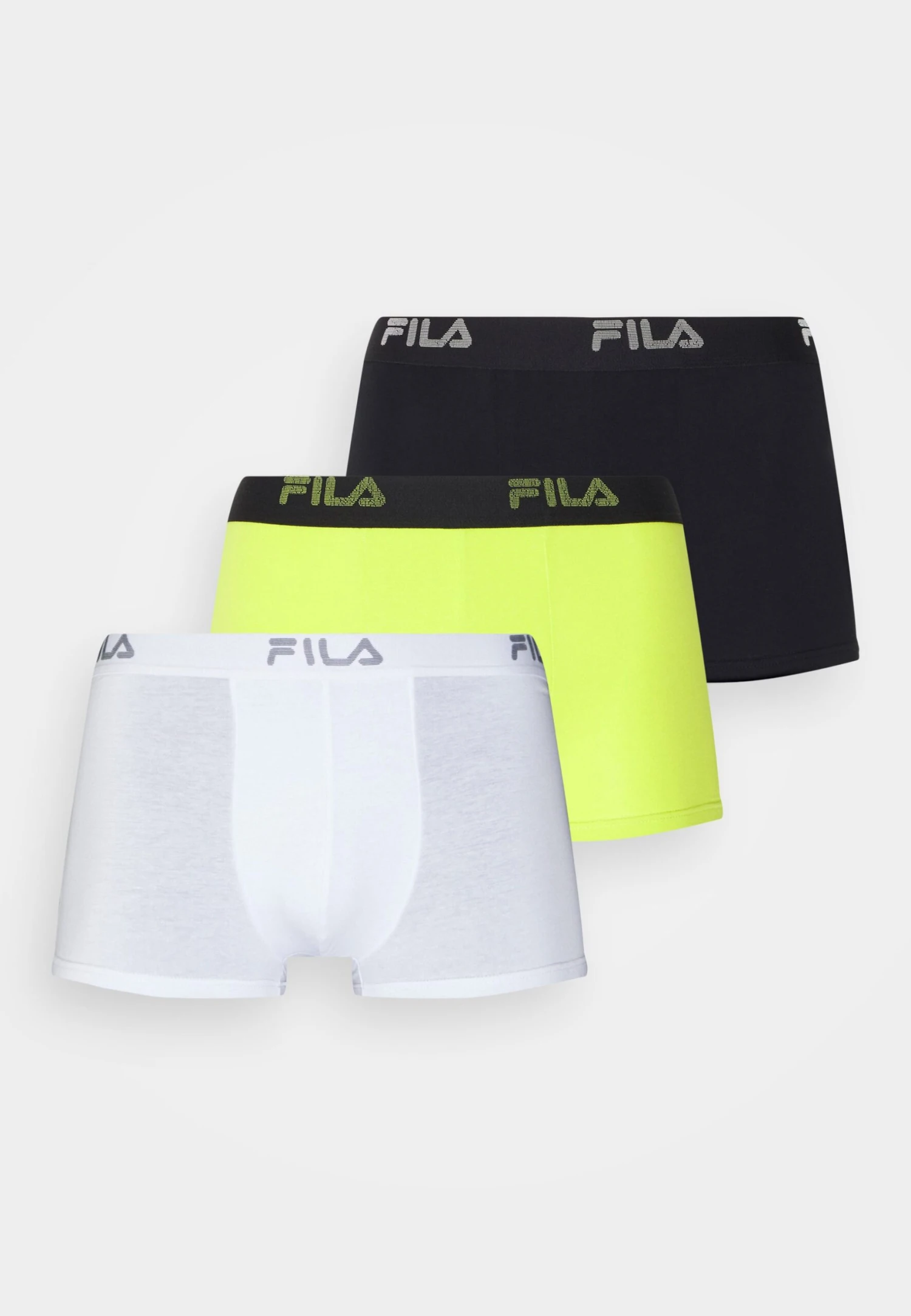 Fila Man Boxer 3 Pack - Culotte - Black/Lime/White - Imagen 5