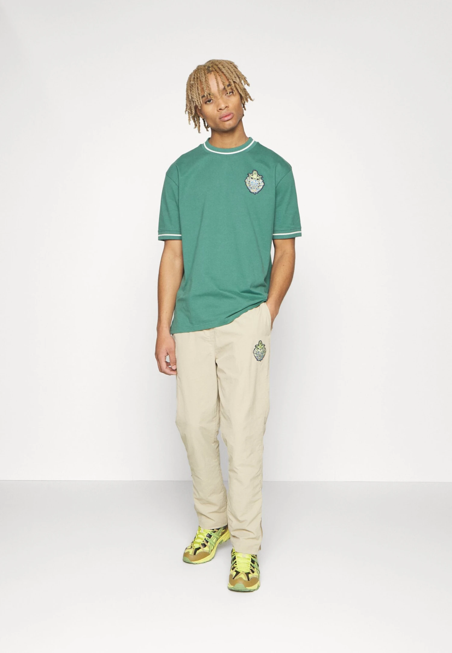 Fila Tettnang Tapered Pants - Pantalones Deportivos - Fields Of Rye - Imagen 5