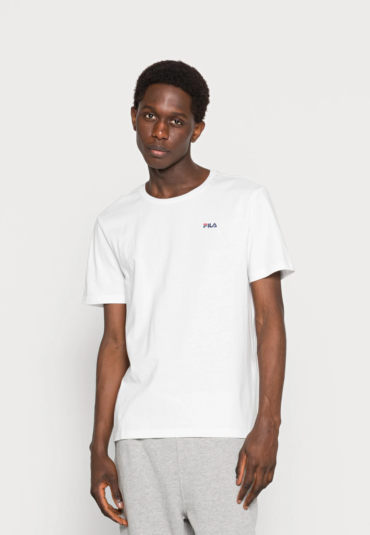 Fila Brod Tee 2 Pack - Camiseta Básica - Bright White/Medieval Blue - Imagen 2