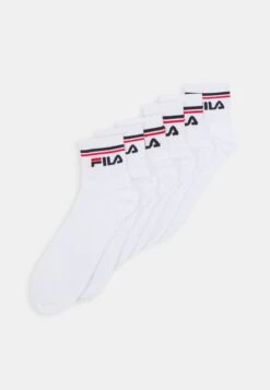Fila Urban Quarter 6 Pack Unisex - Calcetines - White