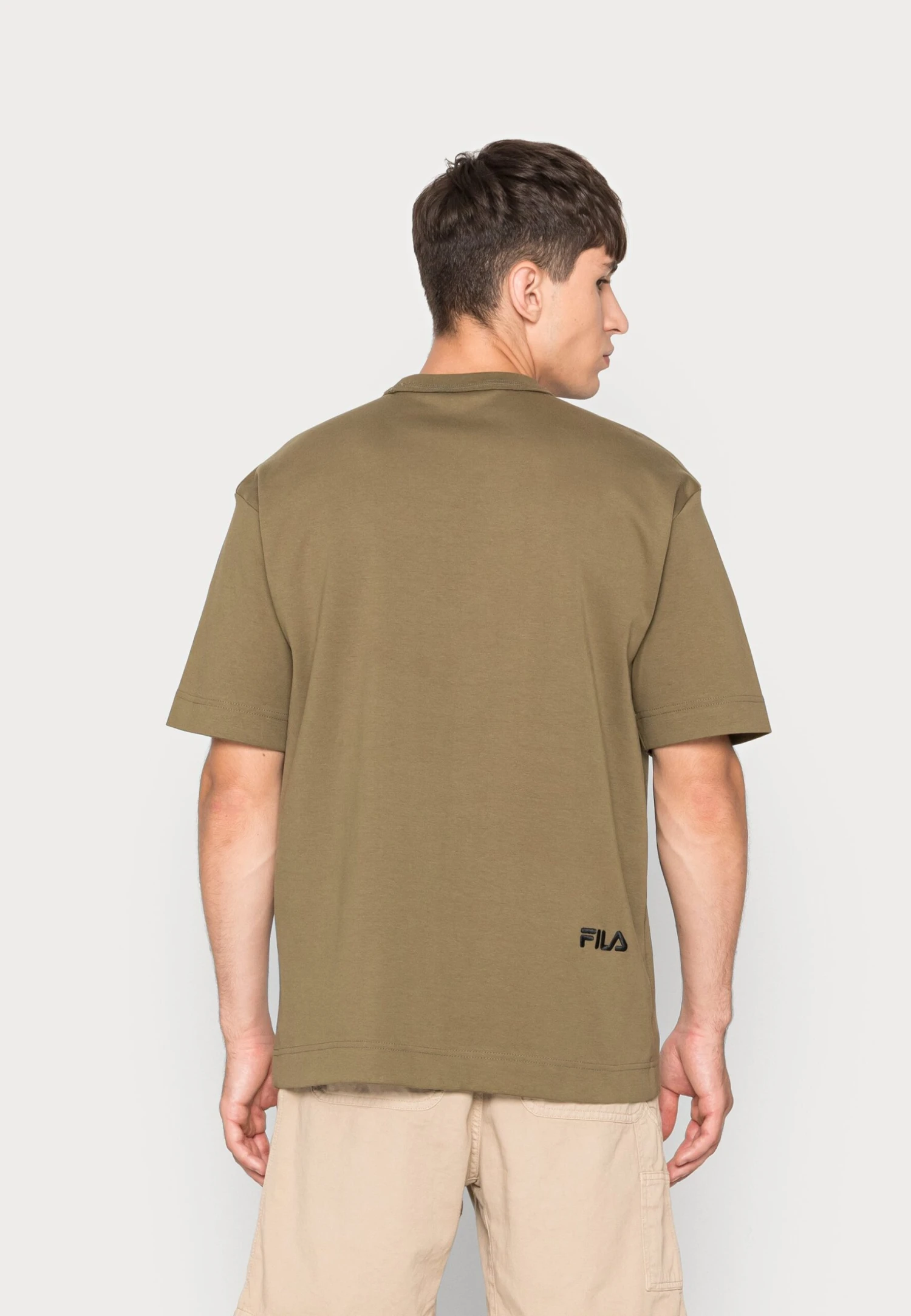 Fila Taipas Oversized Tee - Camiseta Estampada - Burnt Olive - Imagen 3