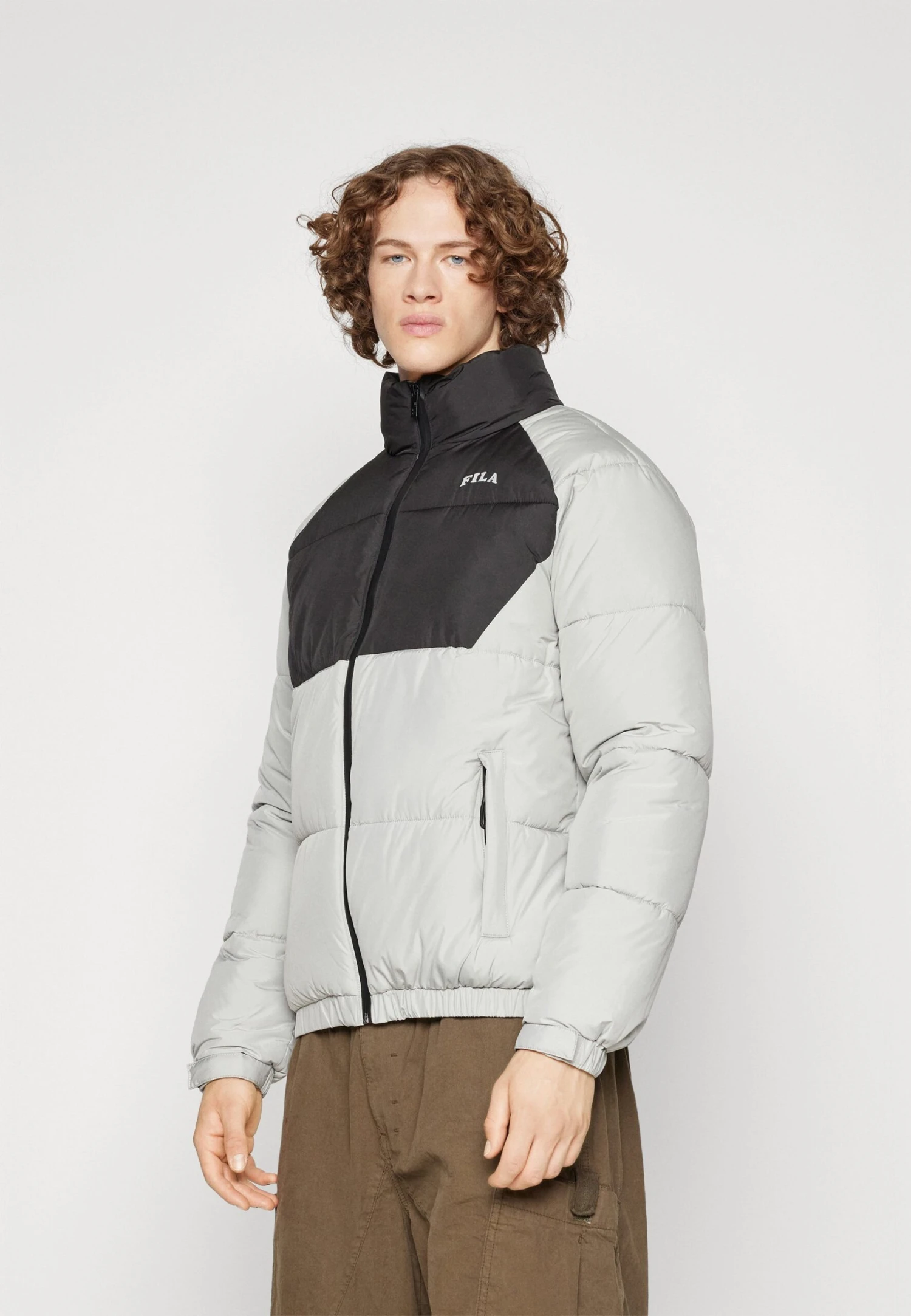 Fila Tarsus - Chaqueta De Invierno - Ultimate Gray - Black - Imagen 3