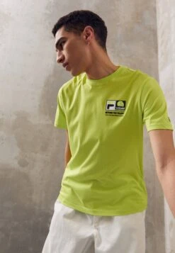 Fila Tee - Camiseta Estampada - Acid Lime