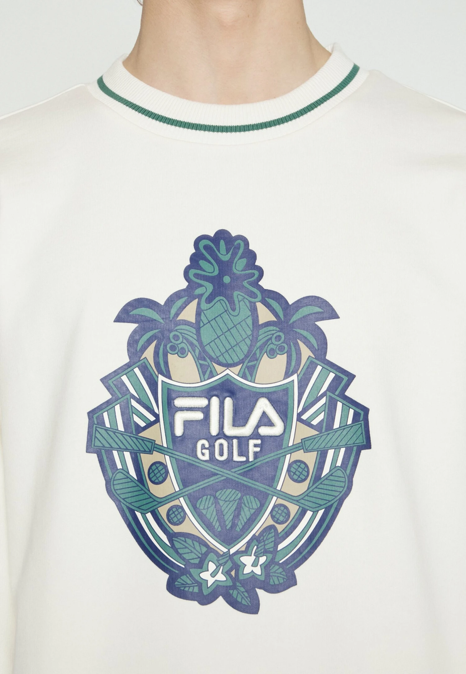 Fila Tostedt Crew - Sudadera - Antique White - Imagen 7