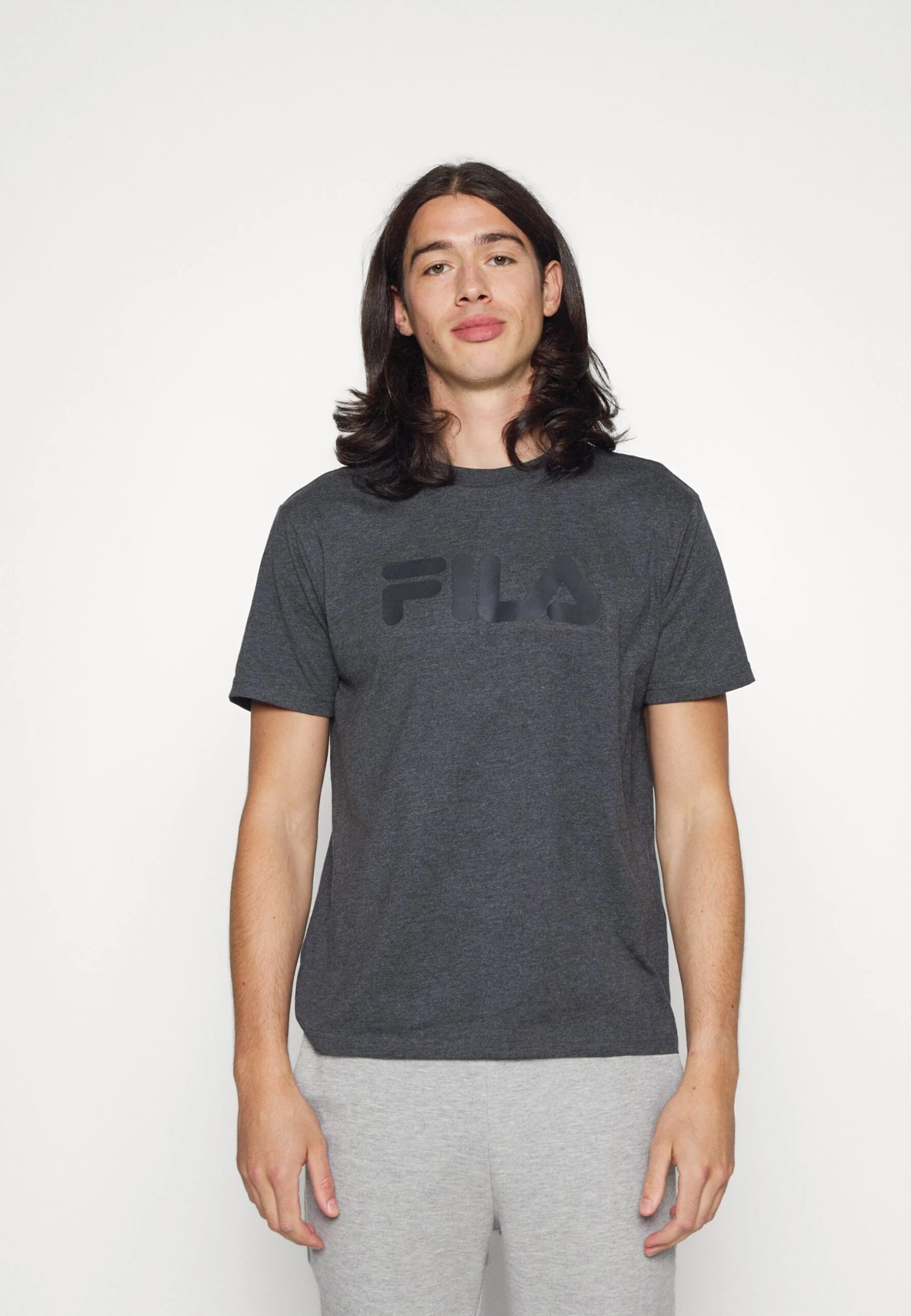 Fila Bellano- Camiseta Estampada - Dark Grey