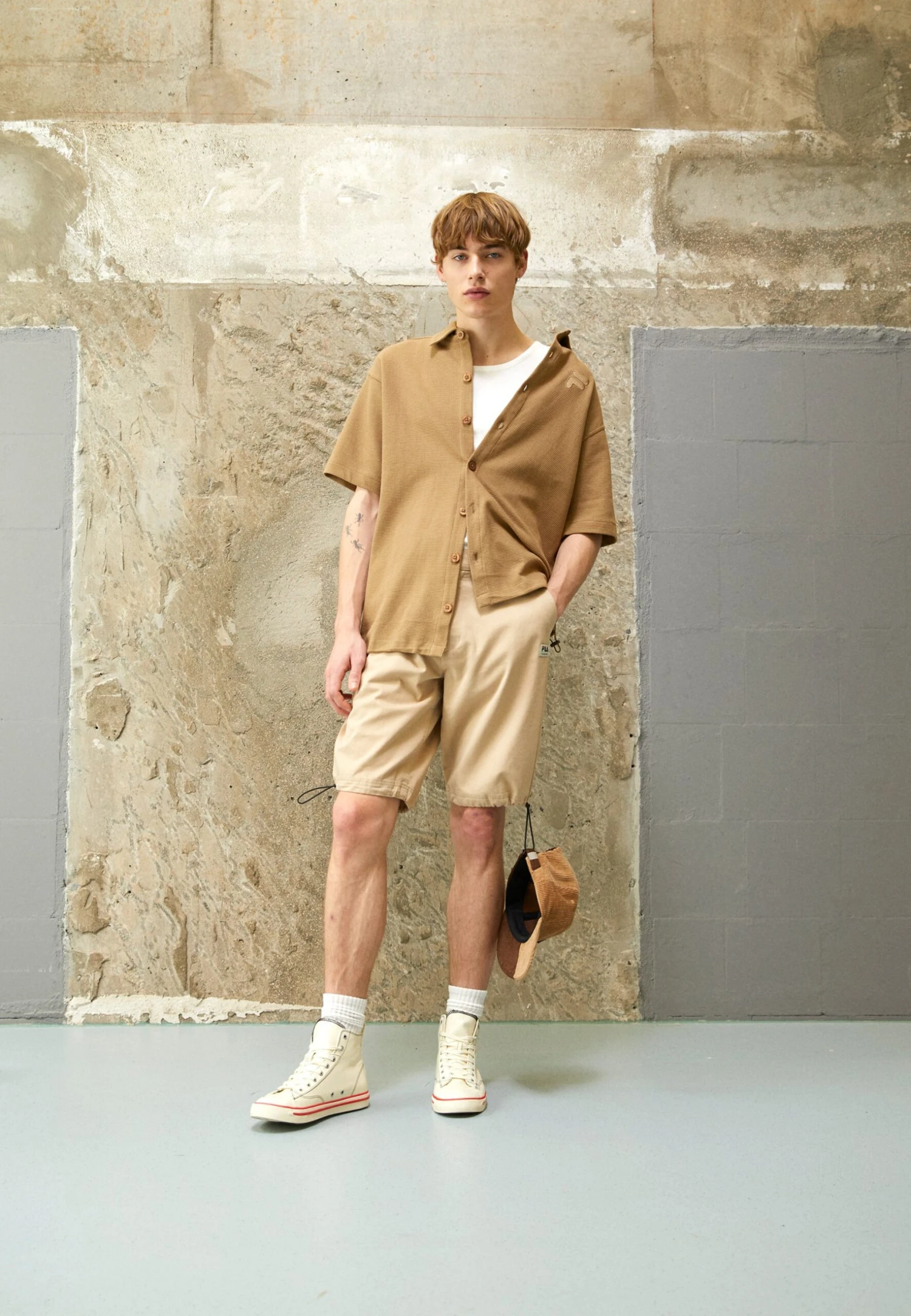 Fila Teunz Skater - Shorts - Fields Of Rye - Imagen 2