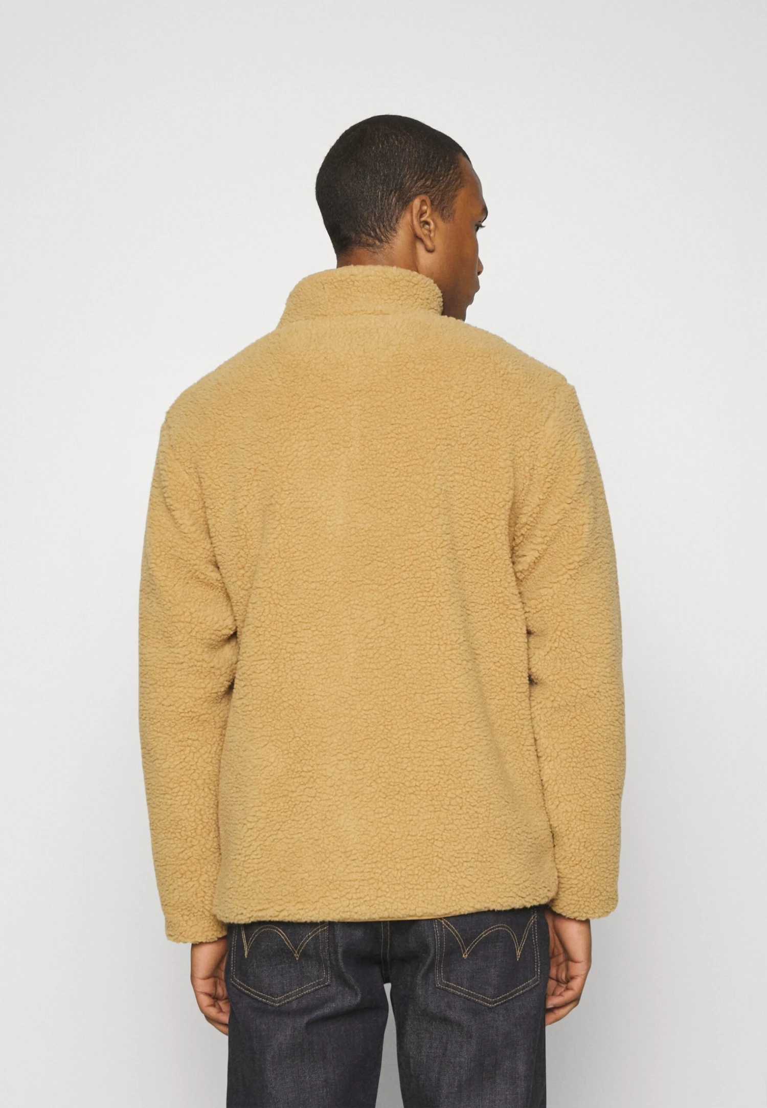 Fila Braunlage Jacket Unisex - Forro Polar - Beige - Imagen 3