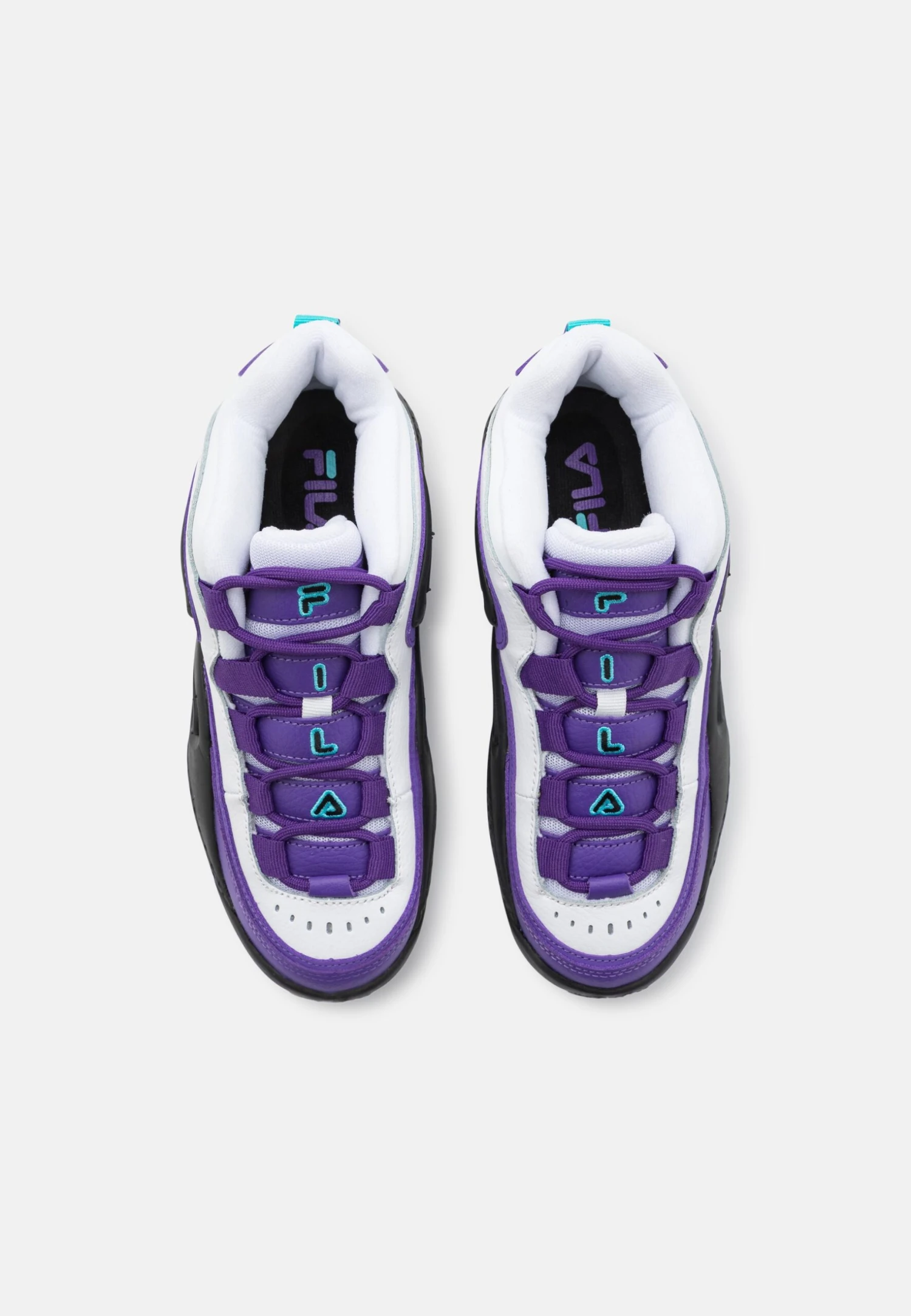 Fila Grant Hill Mid- Zapatillas Altas - Black/Electric Purple - Imagen 6