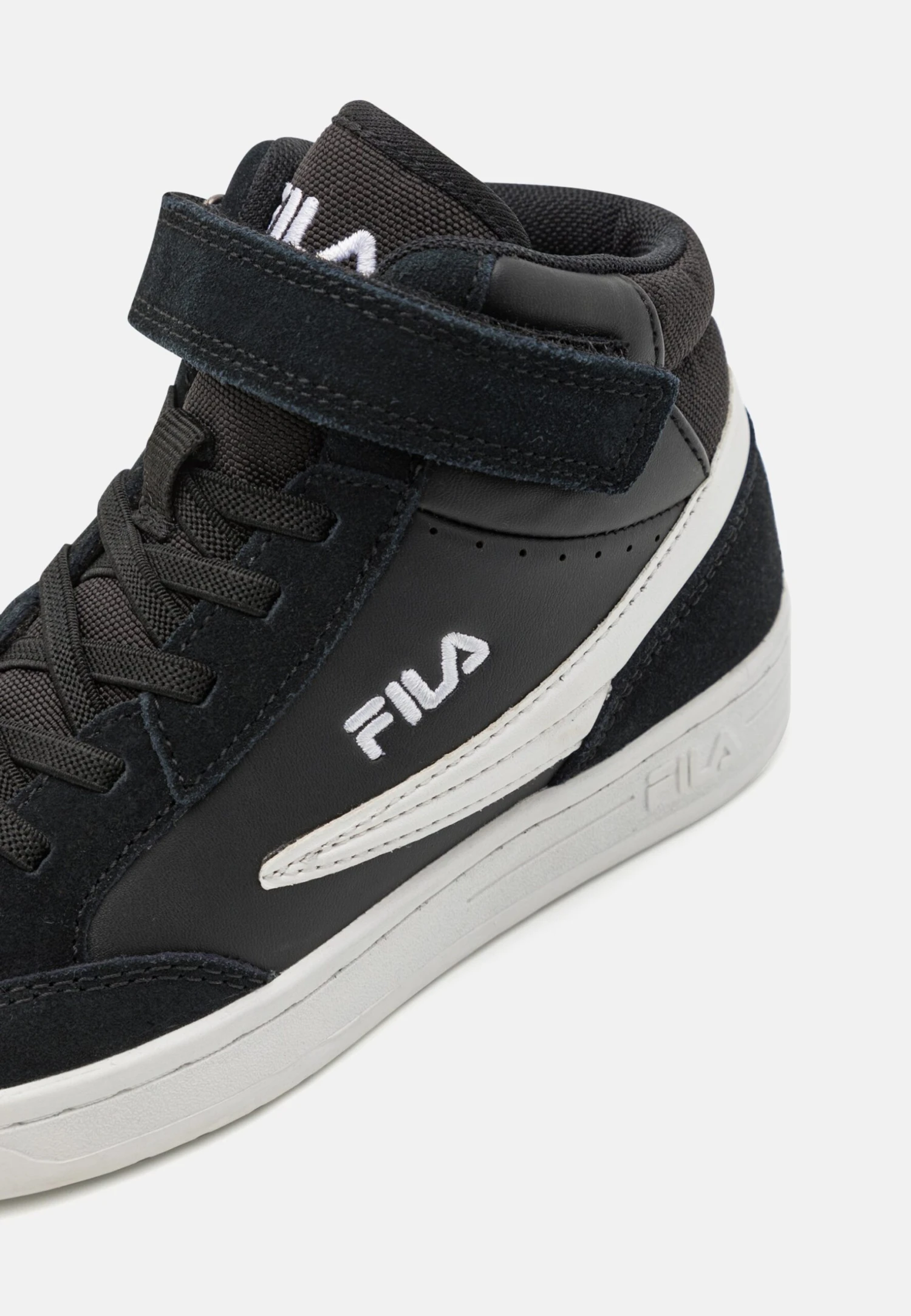 Fila Crew Mid Kids Unisex - Zapatillas Altas - Black - Imagen 6