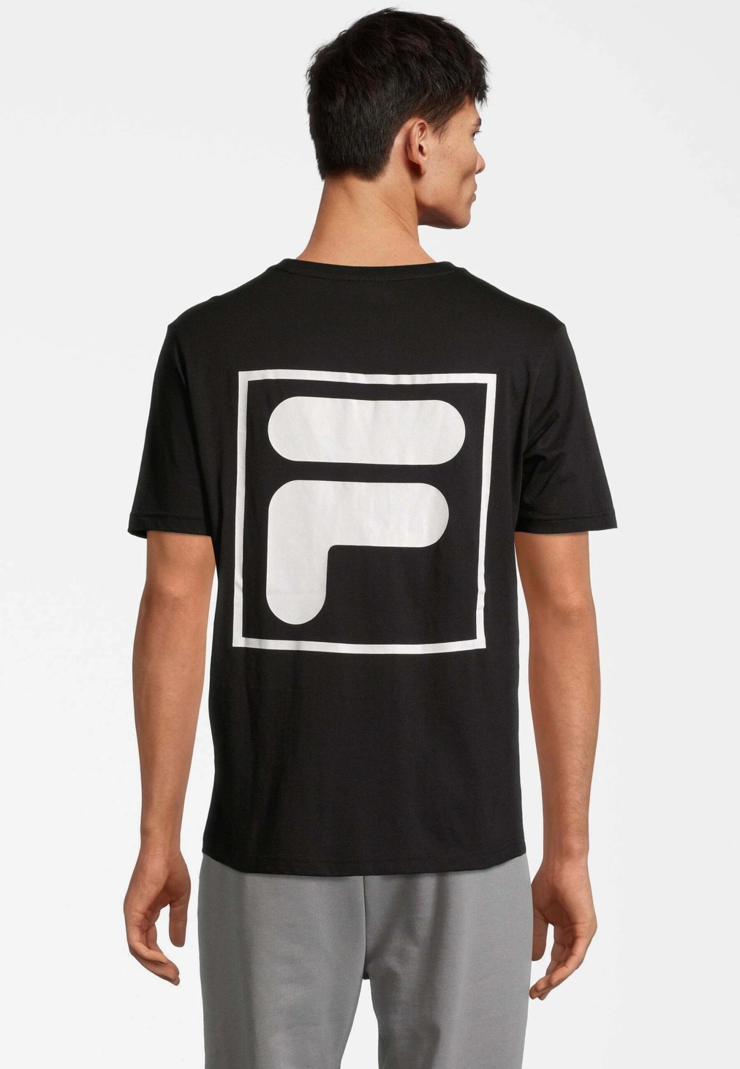 Fila Borne - Camiseta Estampada - Schwarz