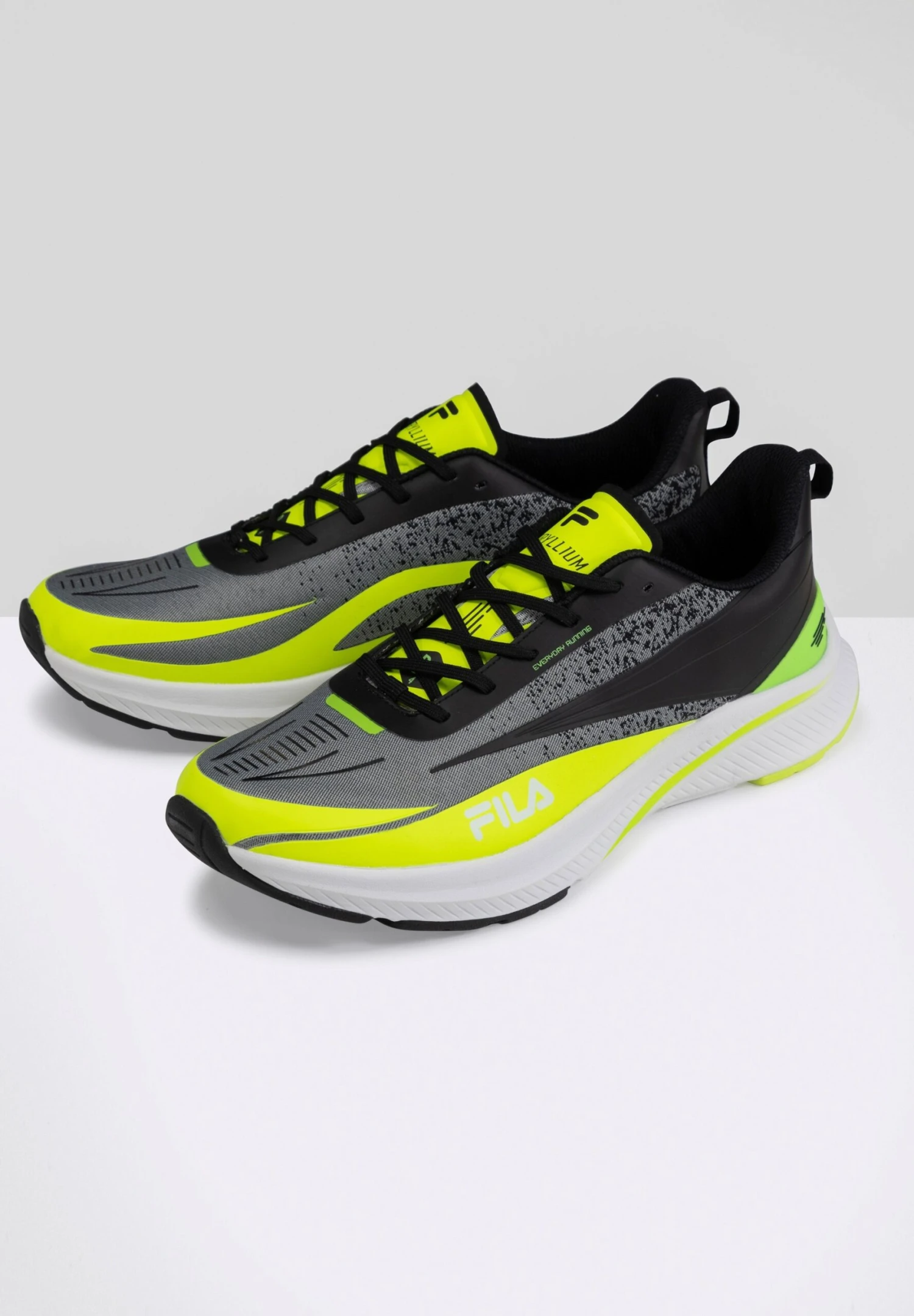 Fila Beryllium - Zapatillas - White Safety Yellow - Imagen 8