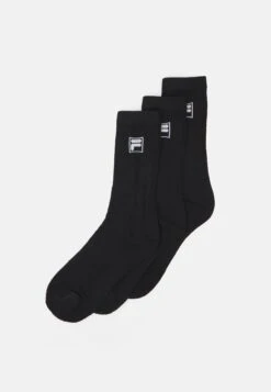 Fila Crew Tennis 6 Pack Unisex - Calcetines - Black
