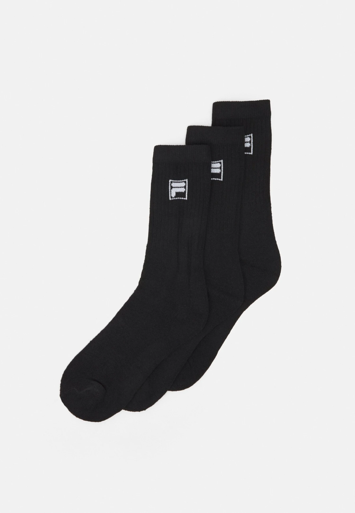 Fila Crew Tennis 6 Pack Unisex - Calcetines - Black
