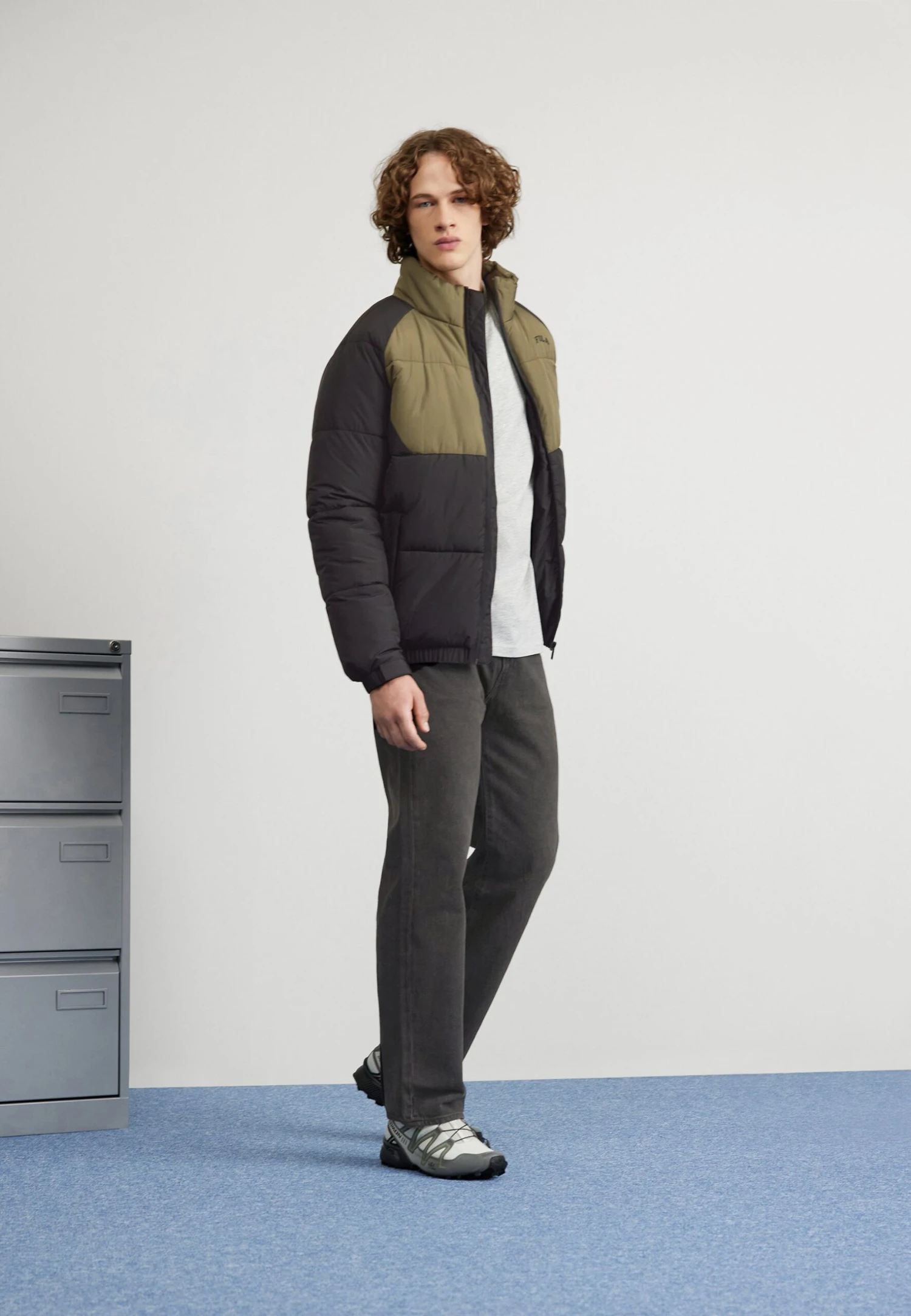 Fila Tarsus - Chaqueta De Invierno - Black/Olive Night - Imagen 2