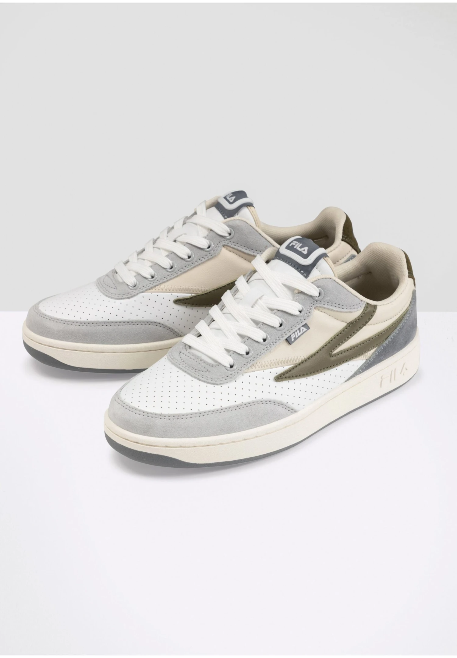 Fila Sevaro S - Zapatillas - White-Burnt Olive - Imagen 2