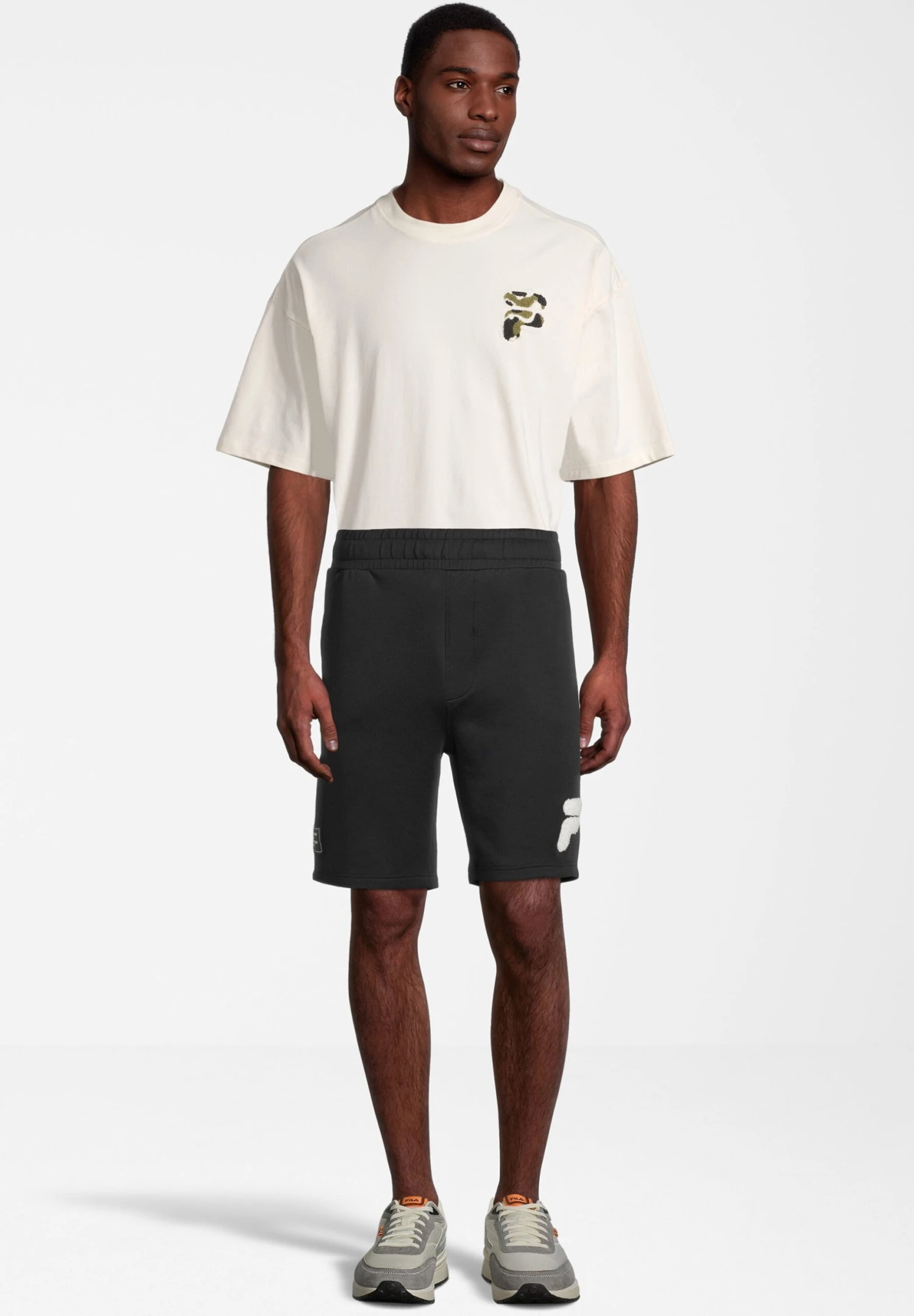 Fila Apparel Civasso Dropped Crotch- Shorts - Moonless Night - Imagen 2
