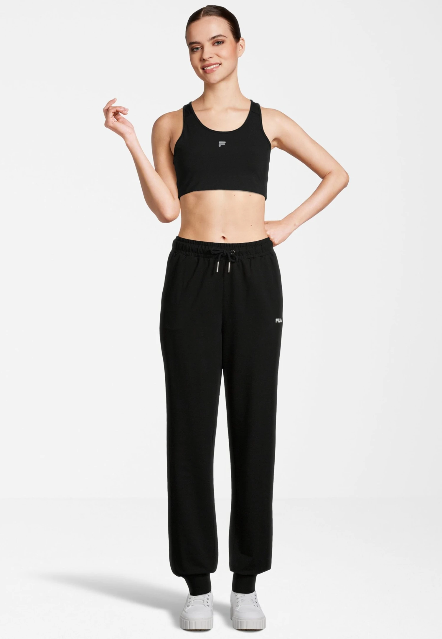 Fila Apparel Balimo High Waist - Pantalones Deportivos - Black - Imagen 2
