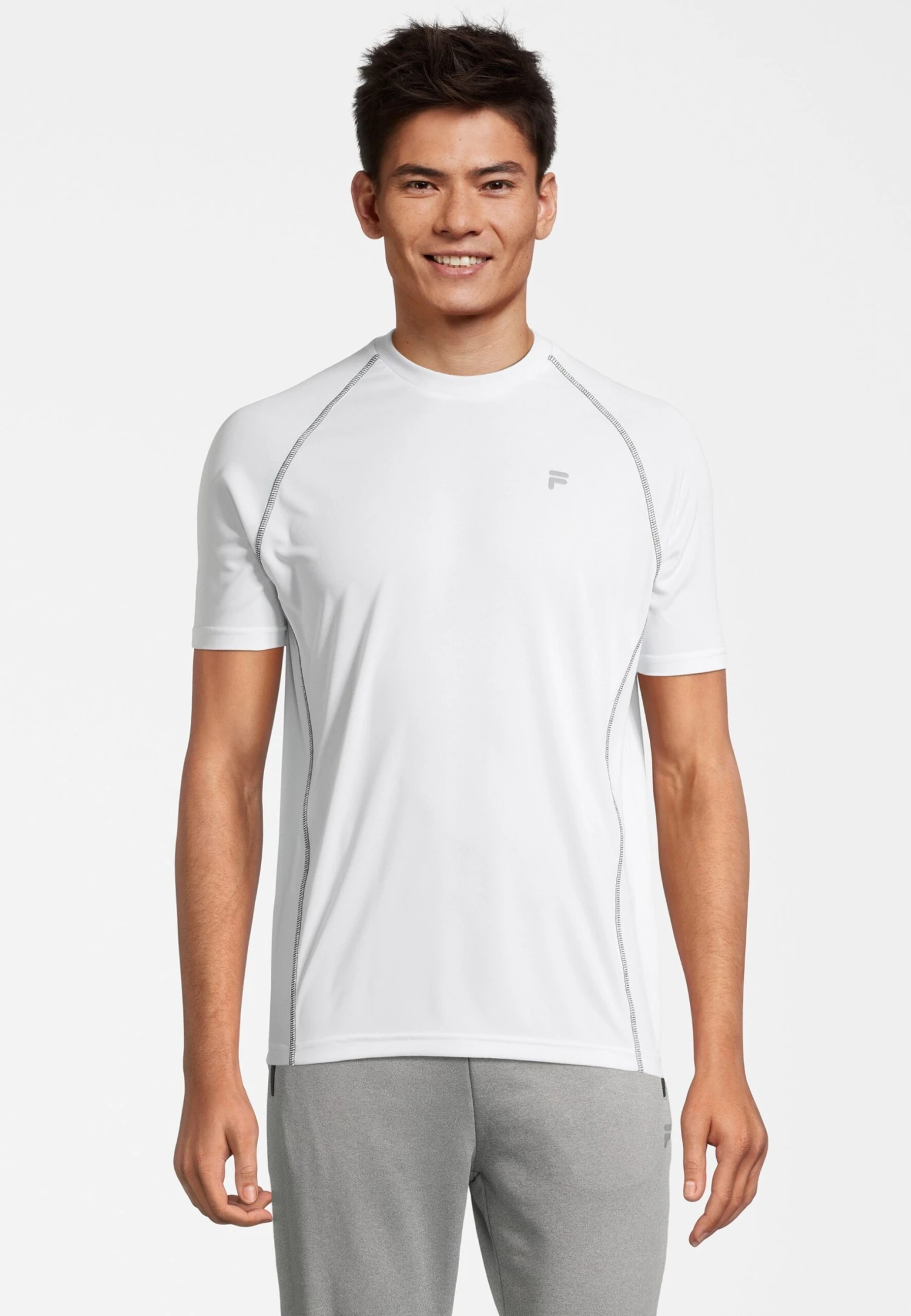 Fila Apparel Lexow Raglan - Camiseta Básica - Bright White