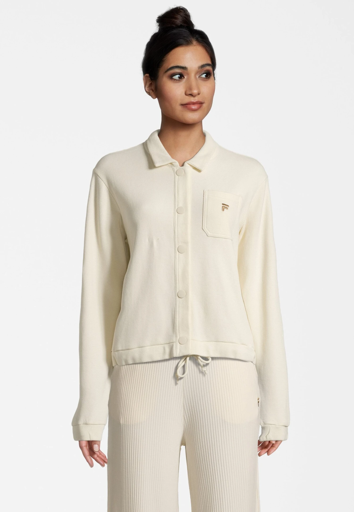 Fila Apparel Civita Cropped- Chaqueta Fina - Antique White