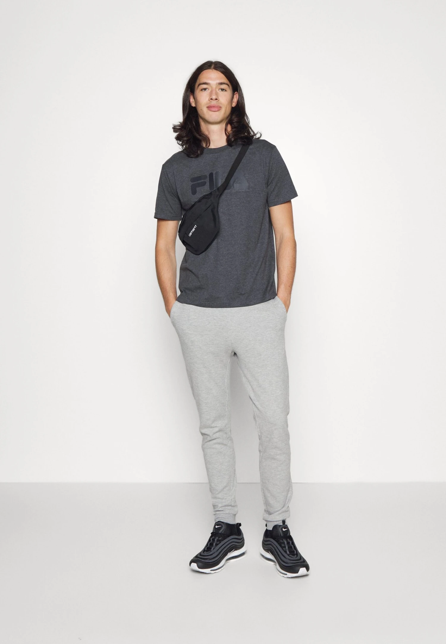 Fila Bellano- Camiseta Estampada - Dark Grey - Imagen 2