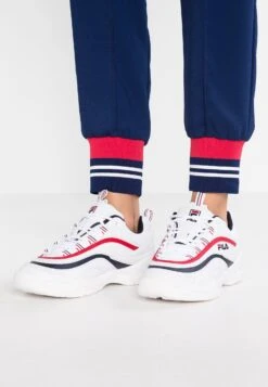 Fila Ray - Zapatillas - White/Navy/Red