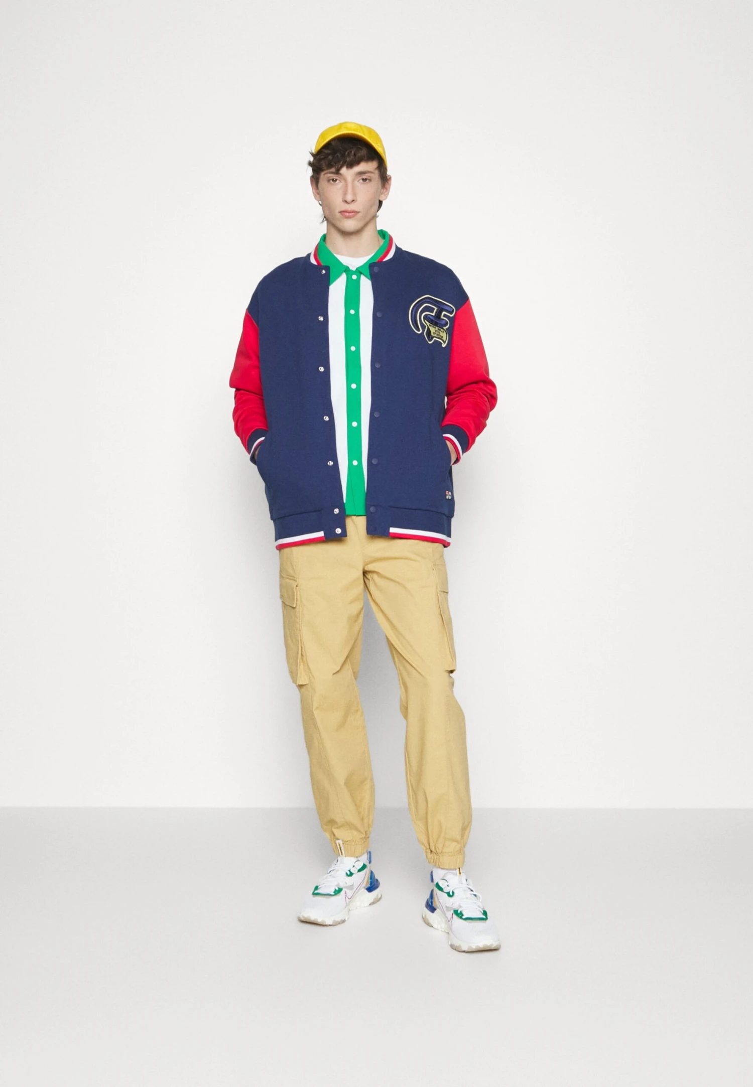 Fila Zurow College Jacket - Sudadera Con Cremallera - Medieval Blue/True Red - Imagen 5