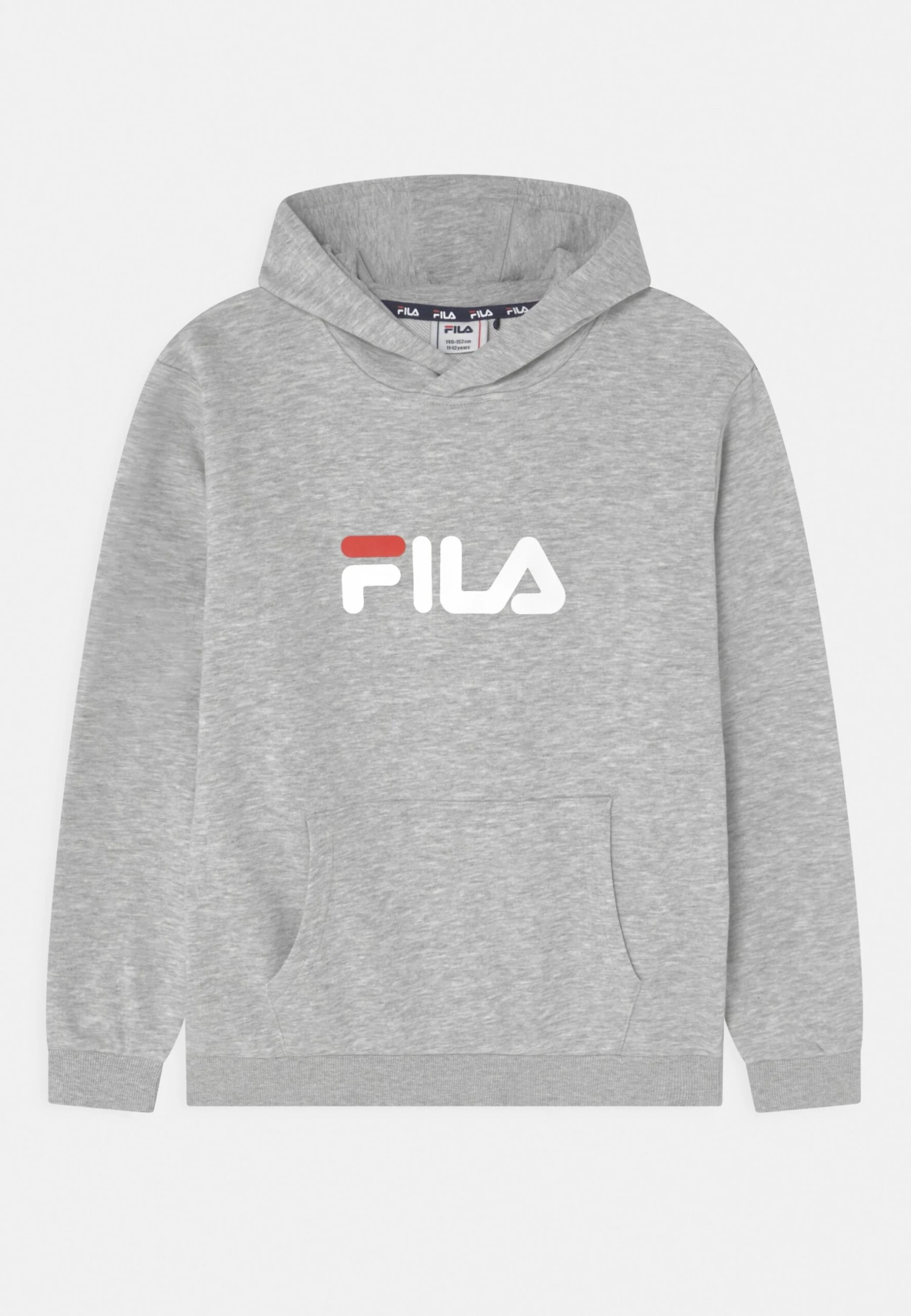 Fila Sande Classic Logo Hoody Unisex - Sudadera - Light Grey Melange