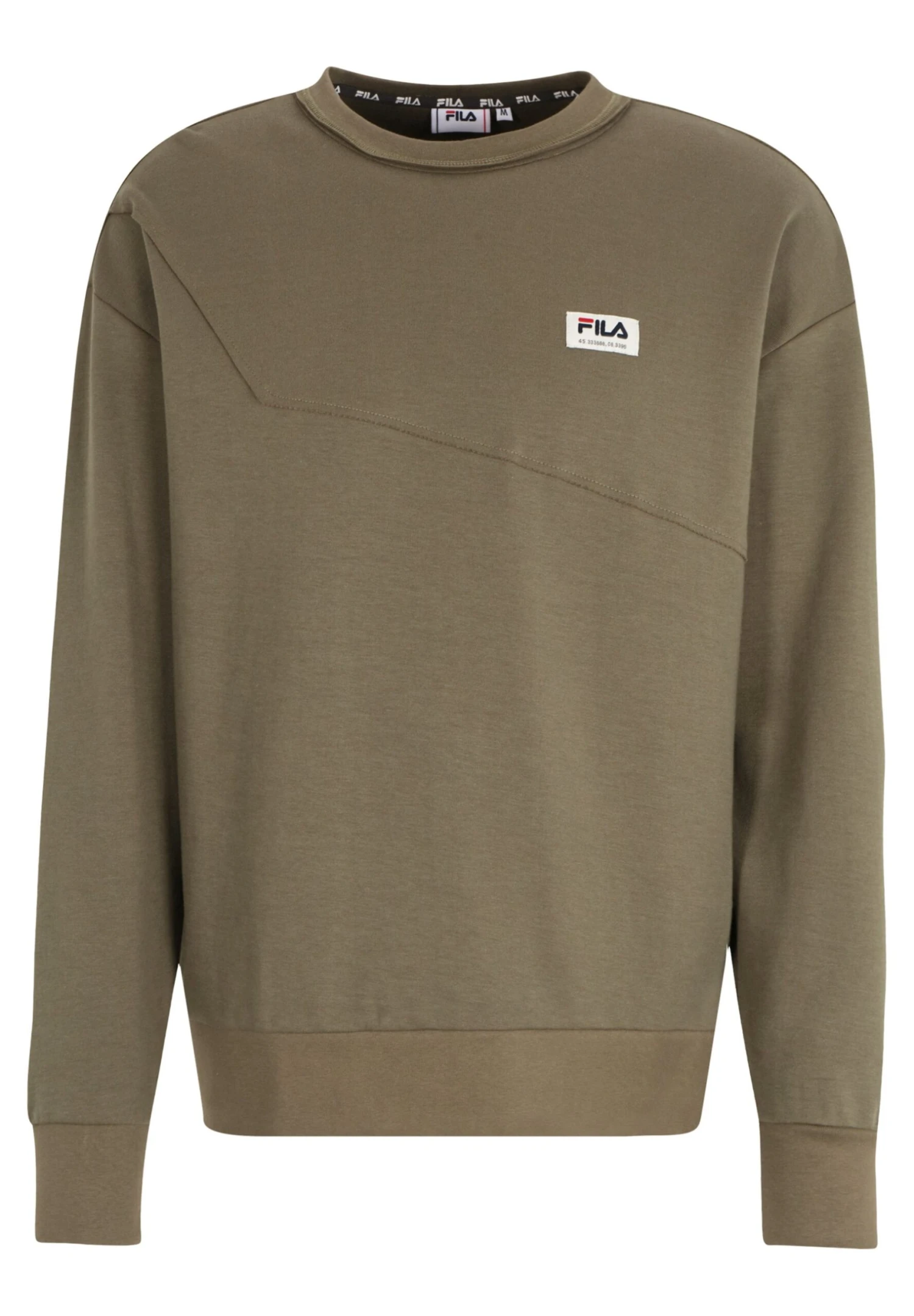 Fila Tricase Boxy Crew- Sudadera - Burnt Olive - Imagen 4