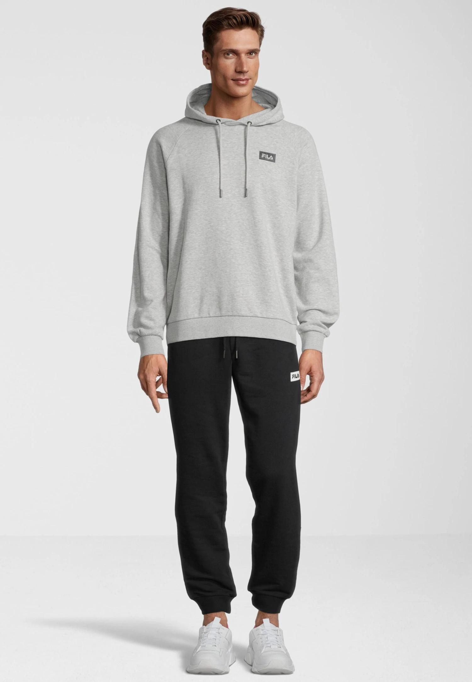 Fila Belfort Hoody - Jersey Con Capucha - Light Grey Melange - Imagen 2