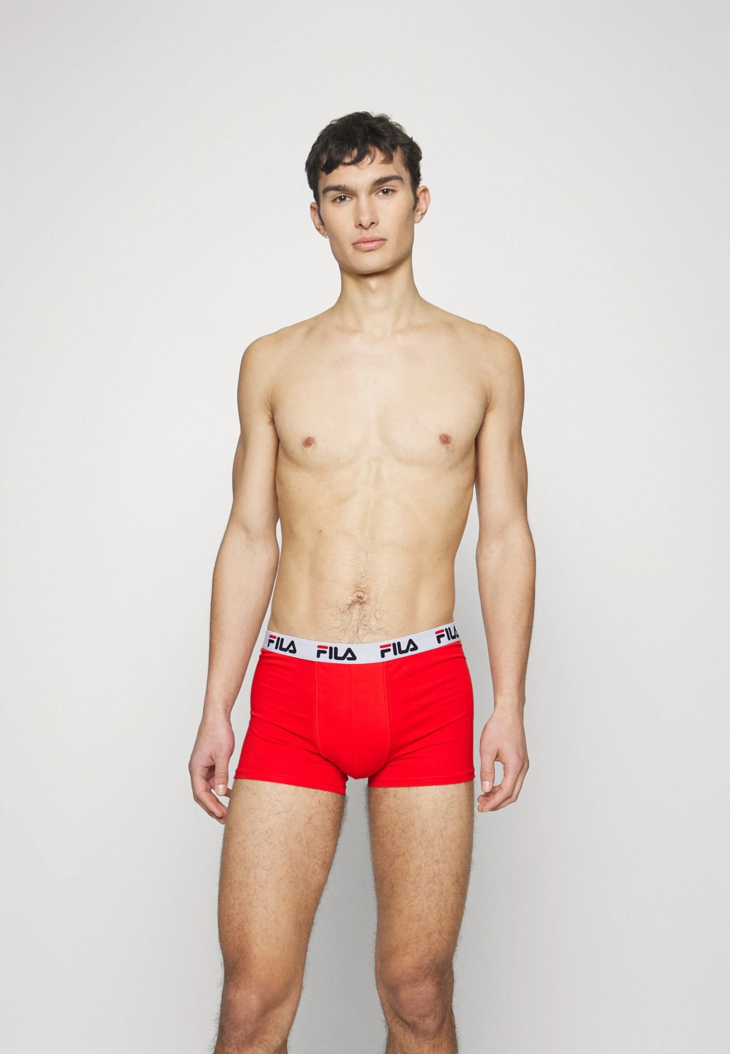 Fila Man Boxer 3 Pack - Culotte - White/Red/Navy