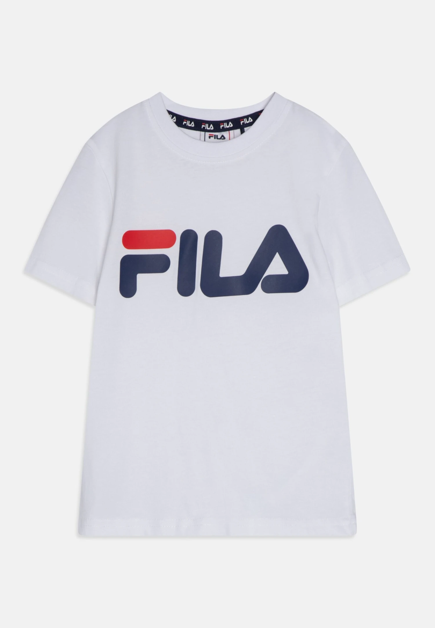 Fila Baia Mare Classic Logo Tee Unisex - Camiseta Estampada - Bright White