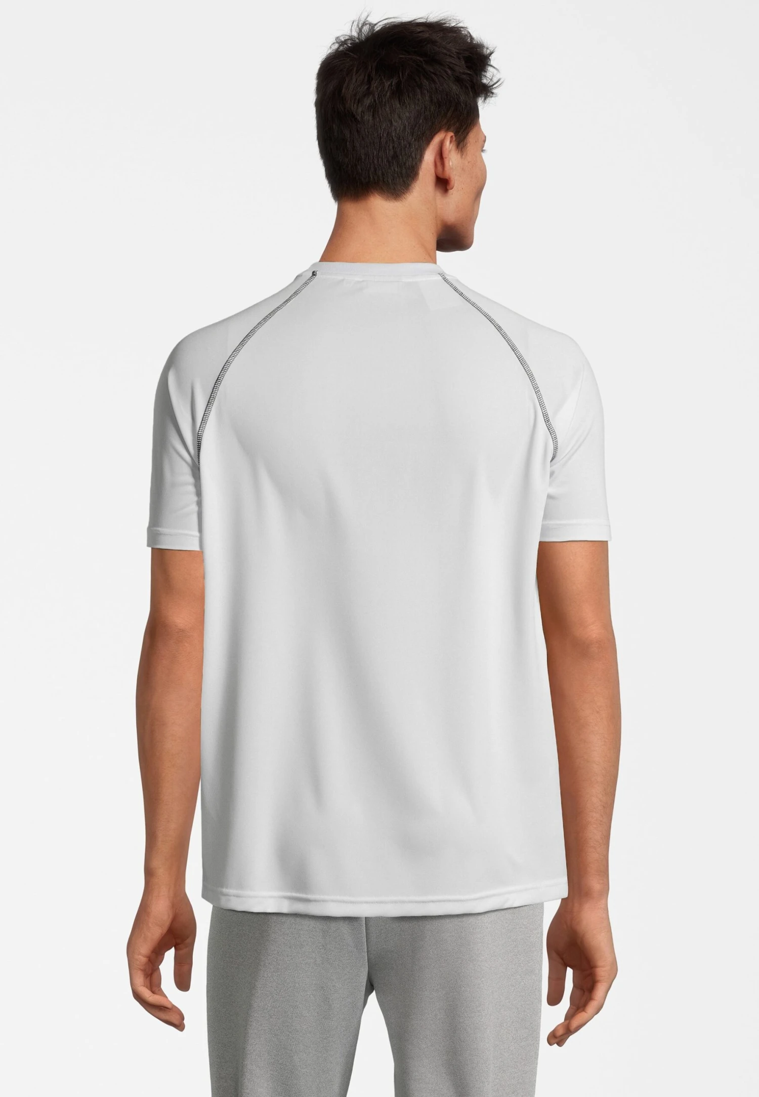 Fila Apparel Lexow Raglan - Camiseta Básica - Light Grey Melange - Imagen 3