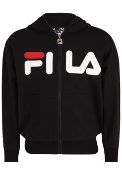 Fila Apparel Balge Classic Logo Zip Hoody - Sudadera Con Cremallera - Black
